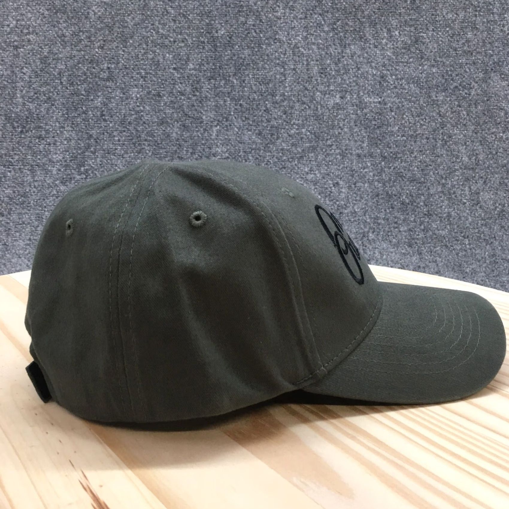 Vintage Mountain Lake Omaha Outdoors Baseball Cap Mens Green One Size Embroidered Logo Size ONE SIZE - 5 Thumbnail