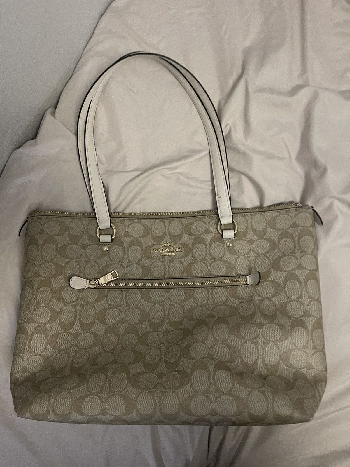 image of Coach Tote Bag in Brown Tan, Women's