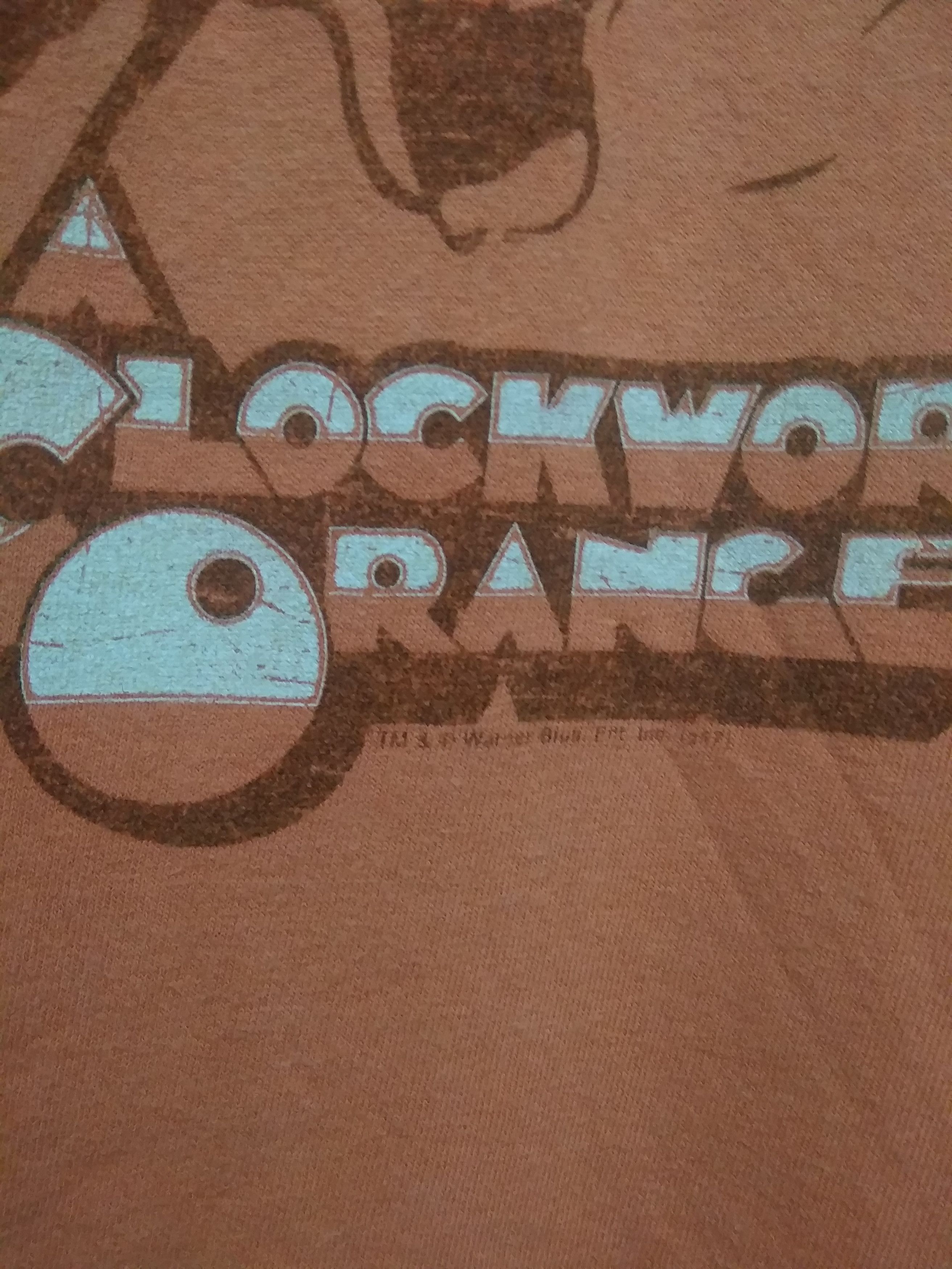 Vintage Rare Vintage faded A Clockwork Orange movie Stanley Kubrick Size US L / EU 52-54 / 3 - 3 Thumbnail