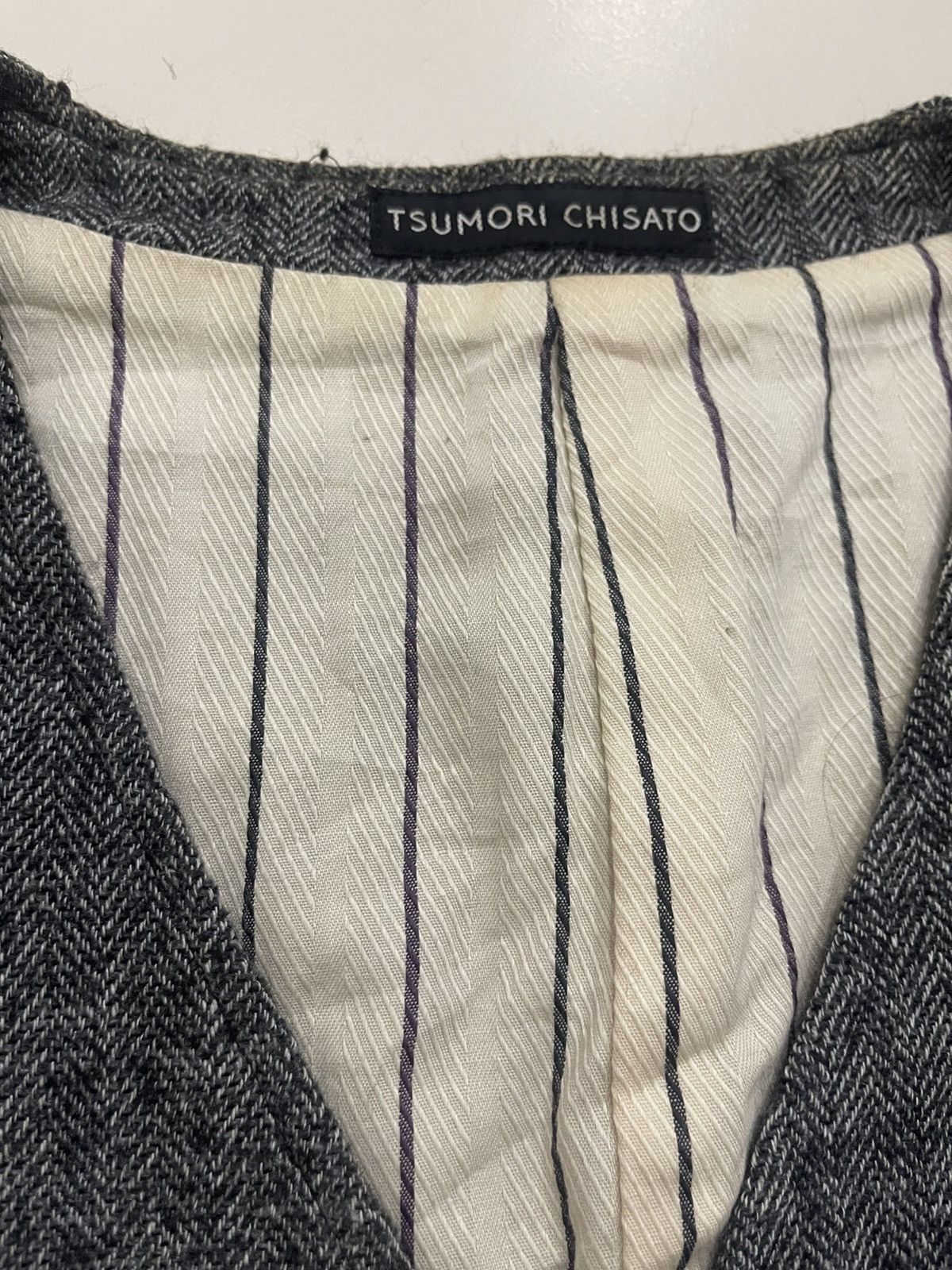 Tsumori Chisato VINTAGE I.S Tsumori Chisato MIYAKE DESIGN VEST Size US S / EU 44-46 / 1 - 5 Thumbnail