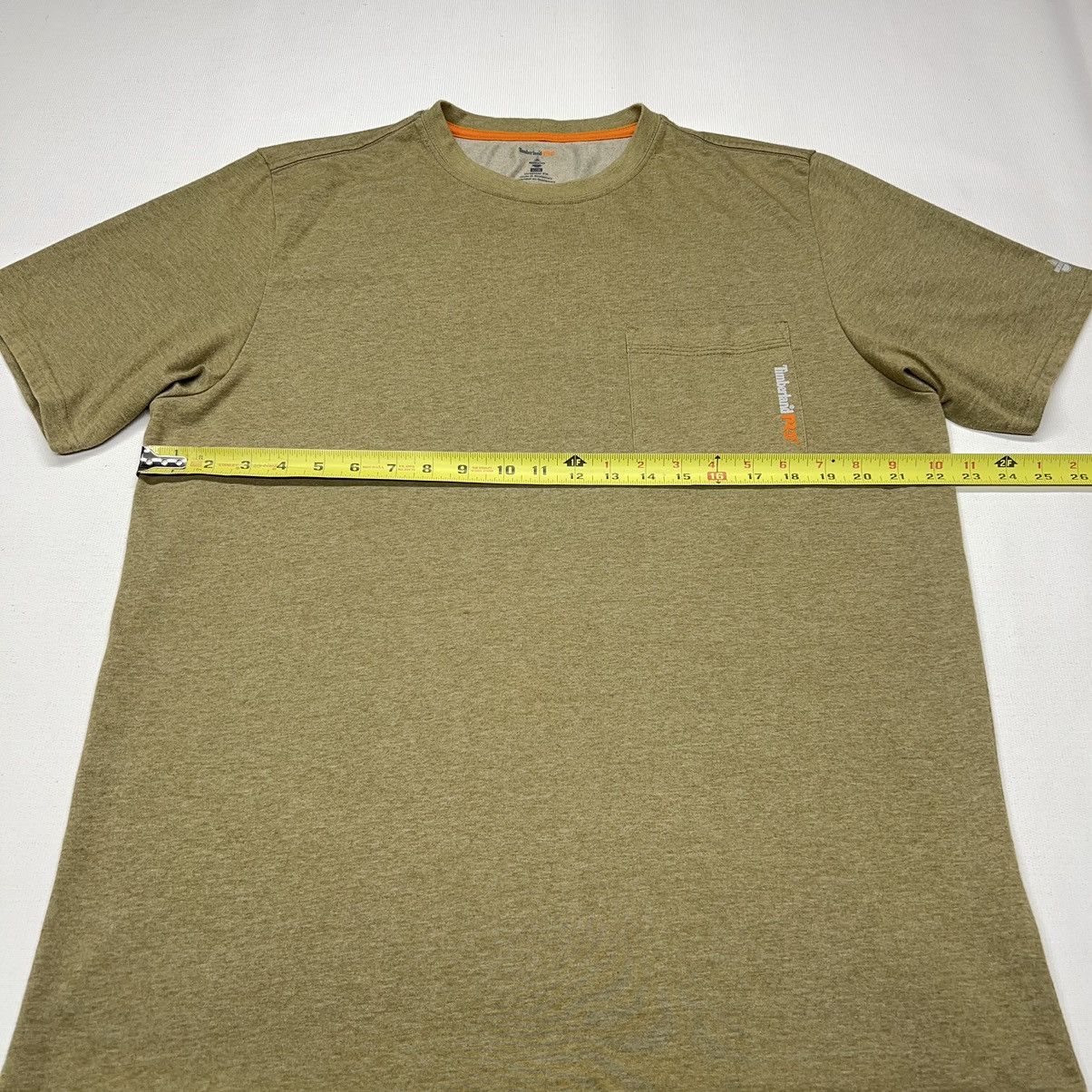 Timberland Timberland Pro Tee Shirt Green Pocket Wickwork Original Fit Size US L / EU 52-54 / 3 - 16 Thumbnail