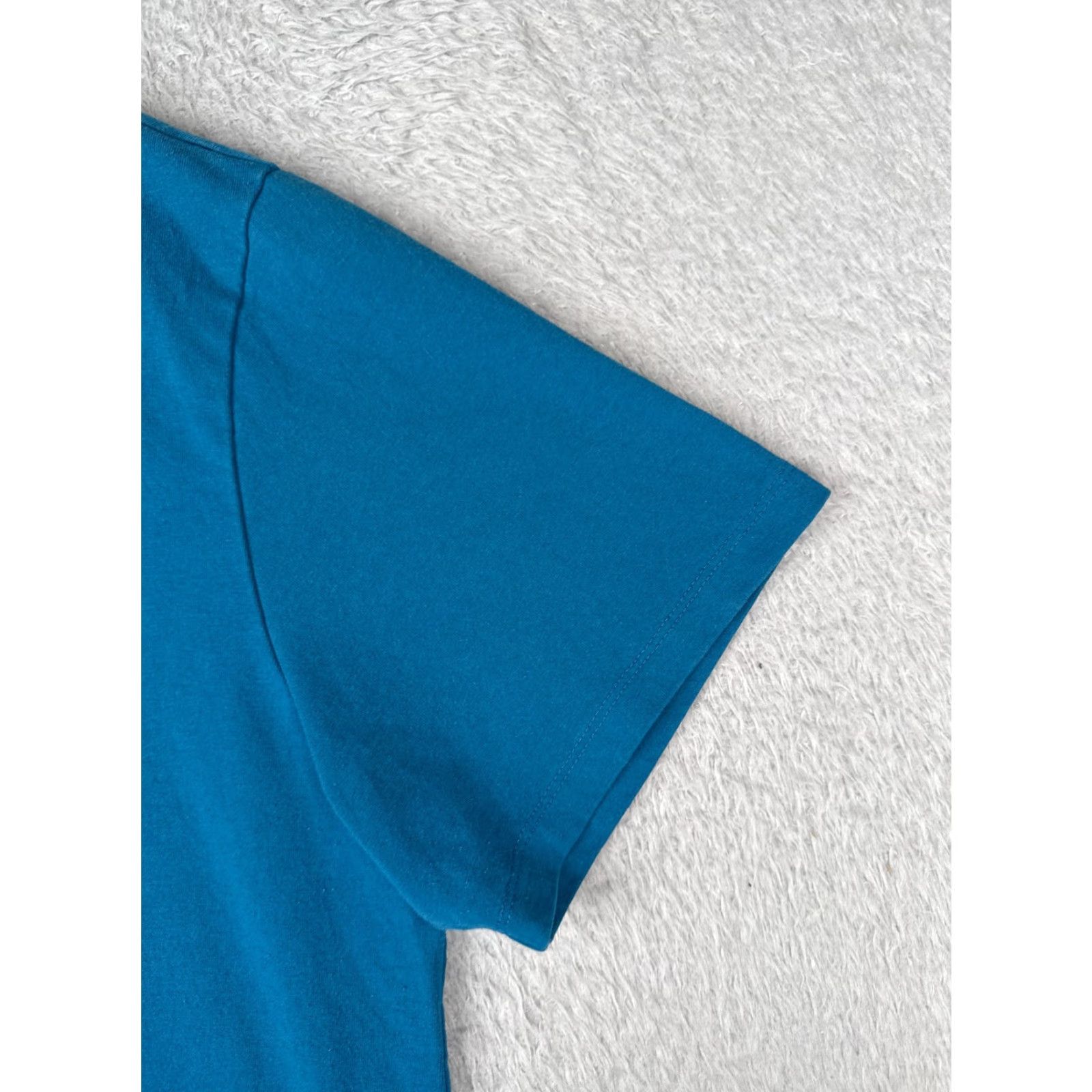 The North Face The North Face Shirt Men Extra Large Blue Short Sleeve Crew Neck Polyester Blend Mens Size US XL / EU 56 / 4 - 2 Thumbnail