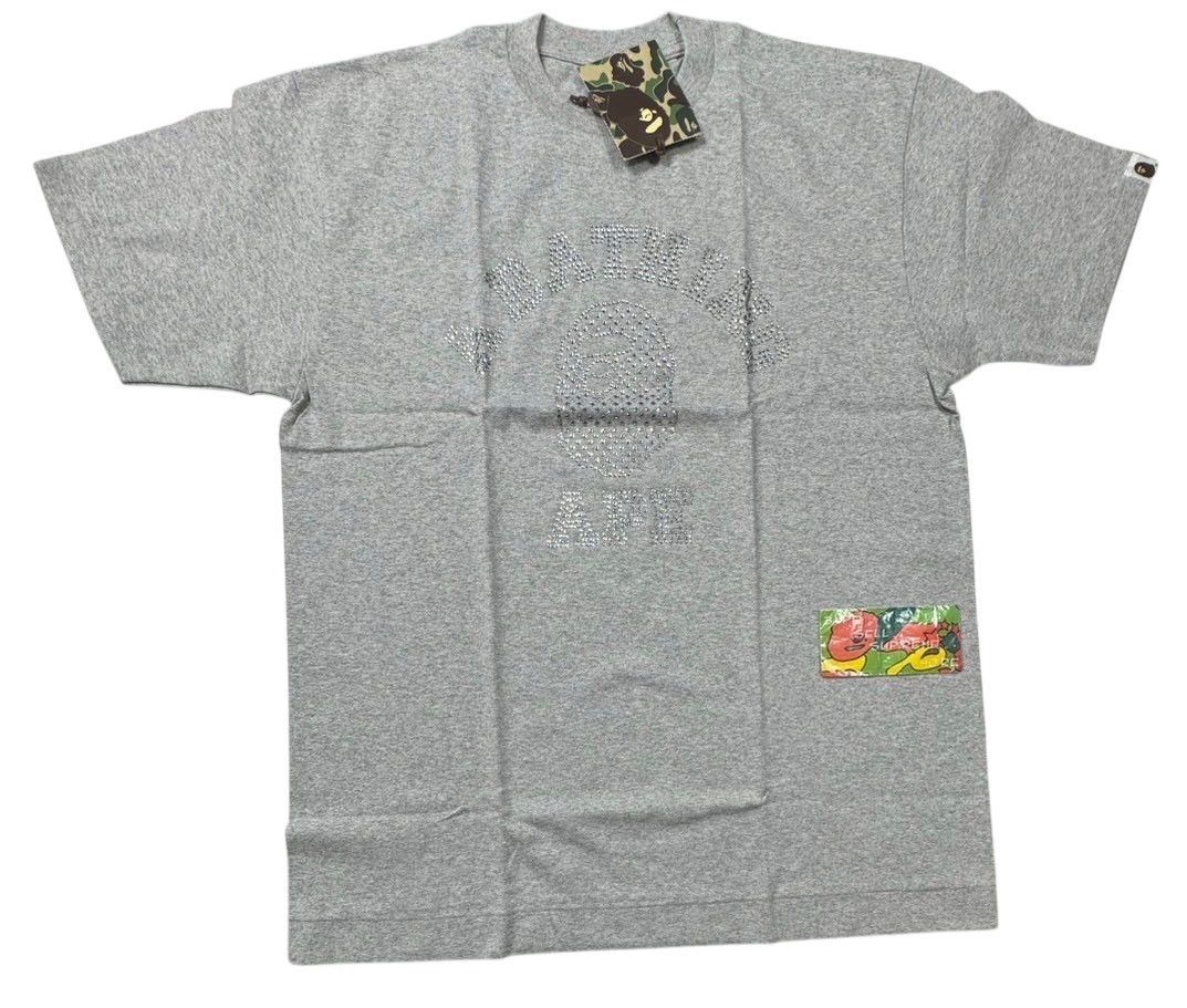 Bape BAPE Face Swarovski Gray Size US L / EU 52-54 / 3 - 1 Thumbnail