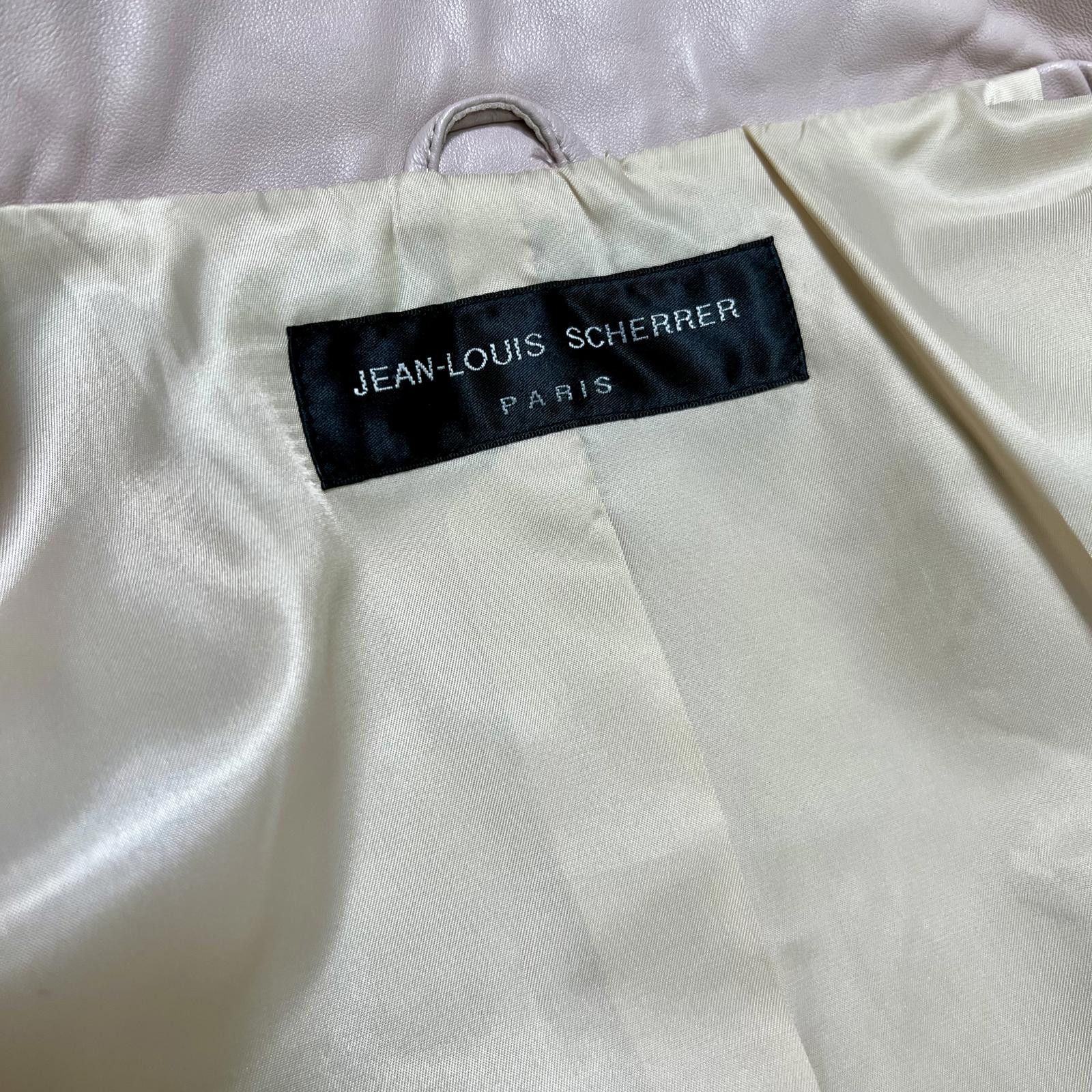 Jean-Louis Scherrer Jean-Louis Scherrer Pink Lamb Leather Jacket Size S / US 4 / IT 40 - 5 Thumbnail