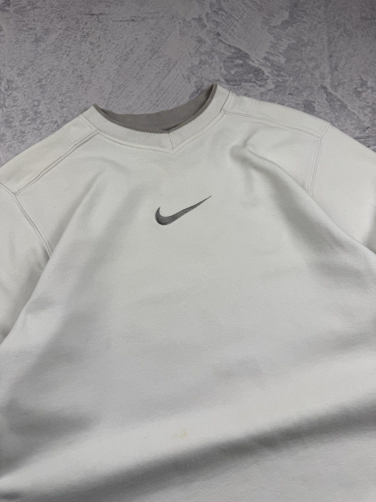 Nike × Vintage NIKE VINTAGE CENTER LOGO OVERSIZE BOXY SWEATSHIRT Size US M / EU 48-50 / 2 - 3 Thumbnail