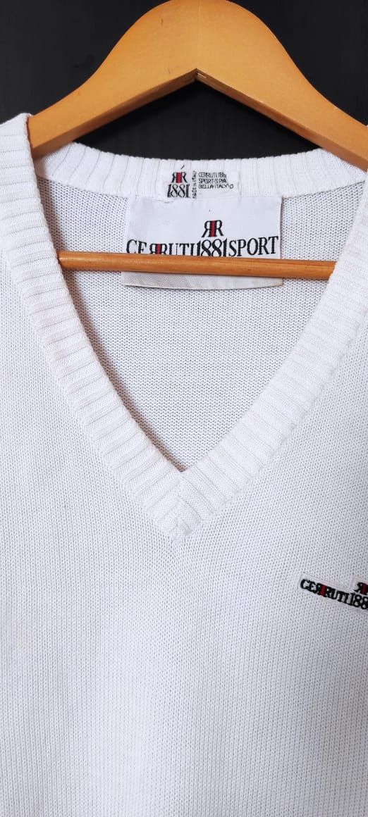 Cerruti 1881 CERRUTI 1881 80'S JIMMY CONNORS TENNIS WOOL TANK TOP Size US M / EU 48-50 / 2 - 11 Thumbnail