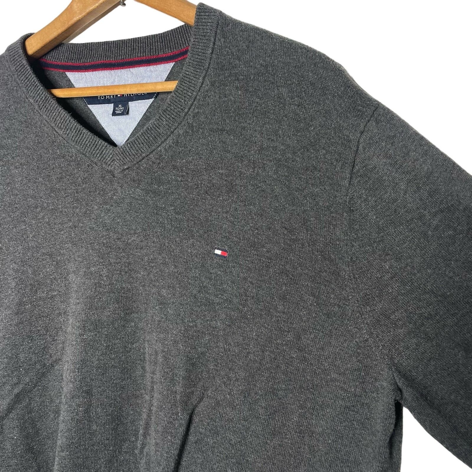 Tommy Hilfiger Tommy Hilfiger Pima Cotton Sweater Size US XL / EU 56 / 4 - 4 Thumbnail