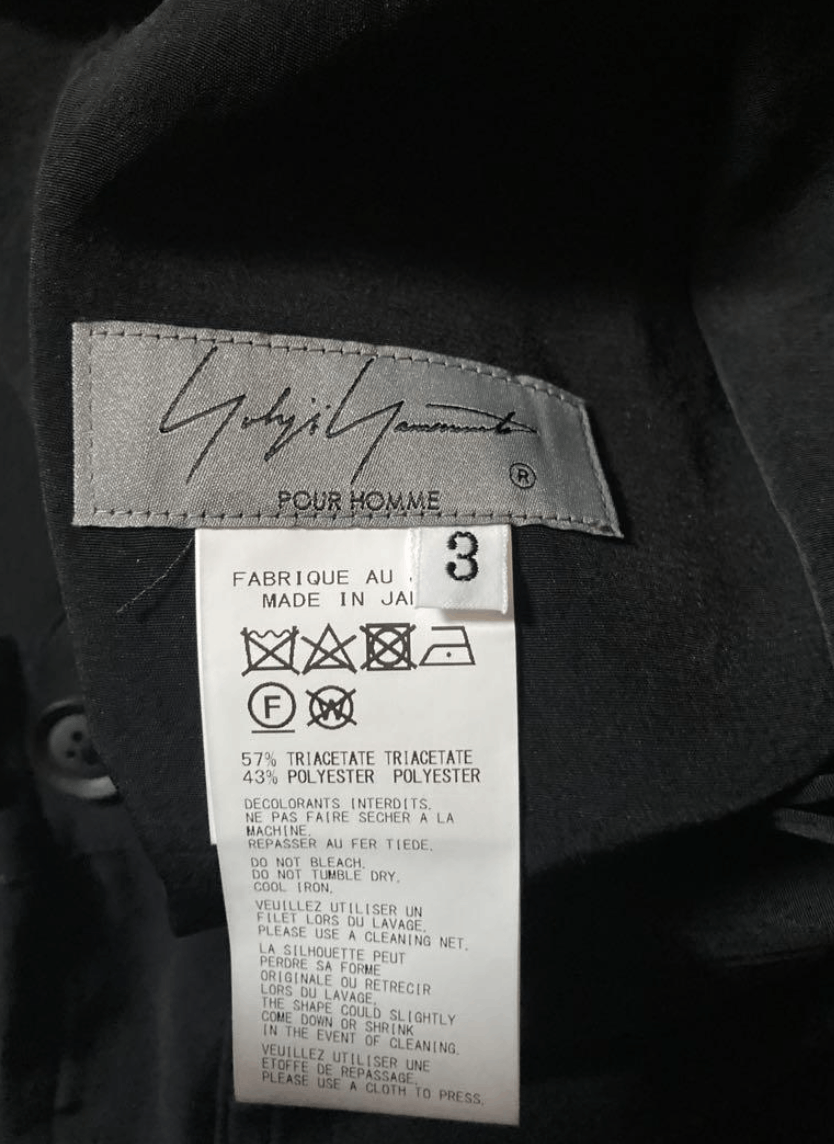 Yohji Yamamoto Yohji Yamamoto Pour Homme SS24 - Ta/TUXEDO HAKAMA PANTS Size US 32 / EU 48 - 21 Thumbnail