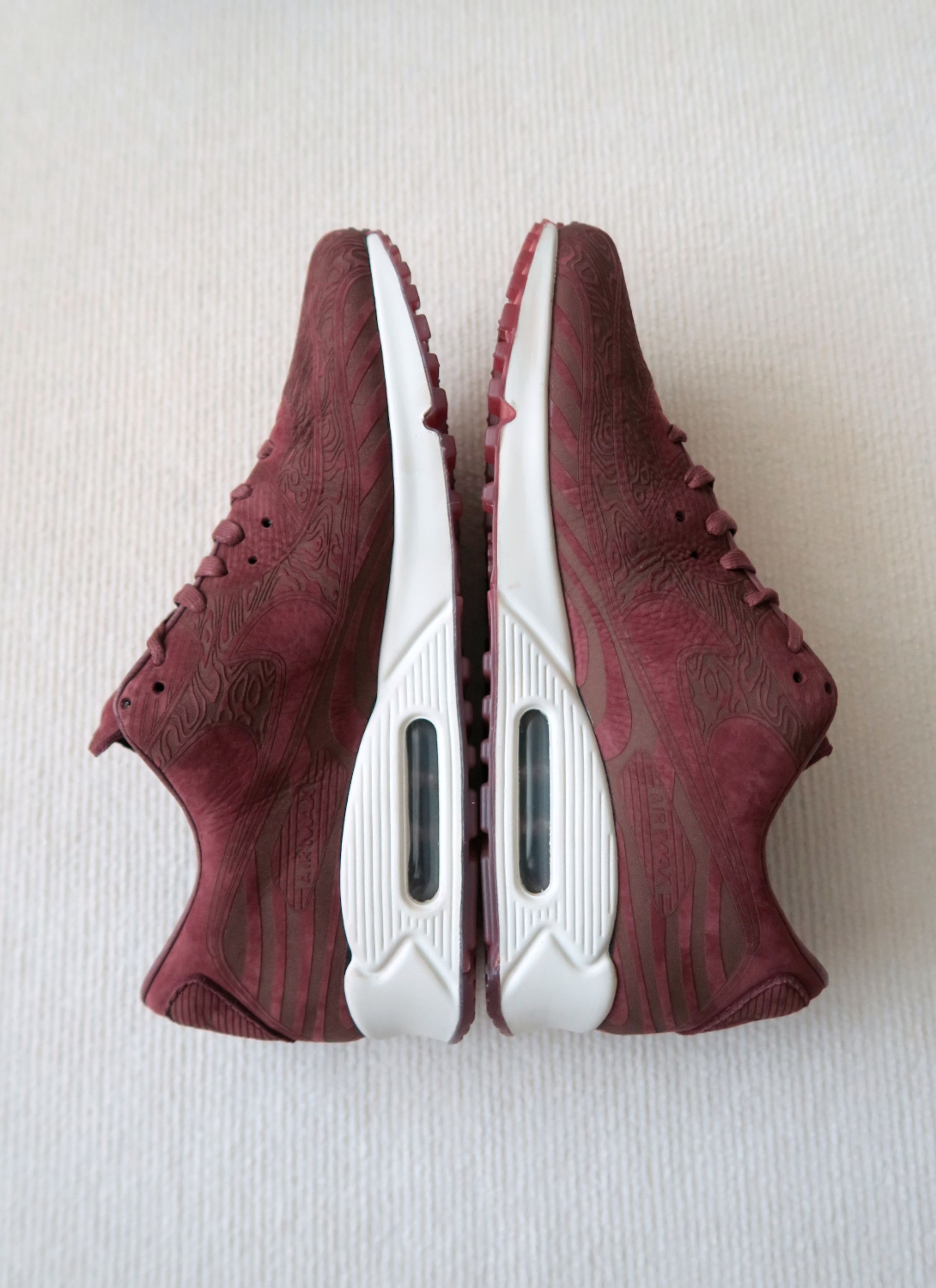 Nike Nike Air Max 90 Laser Mahogany Sneakers Size US 12 / EU 45 - 10 Thumbnail