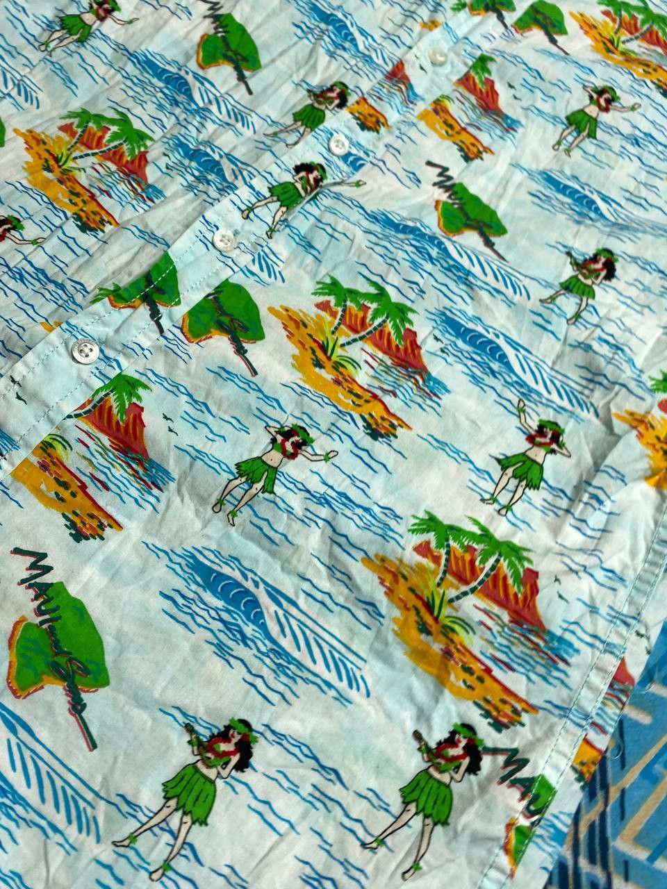Vintage Vintage Maui And Sons HAWAIIIAN Cotton Rayon Shirt Size US S / EU 44-46 / 1 - 14 Thumbnail