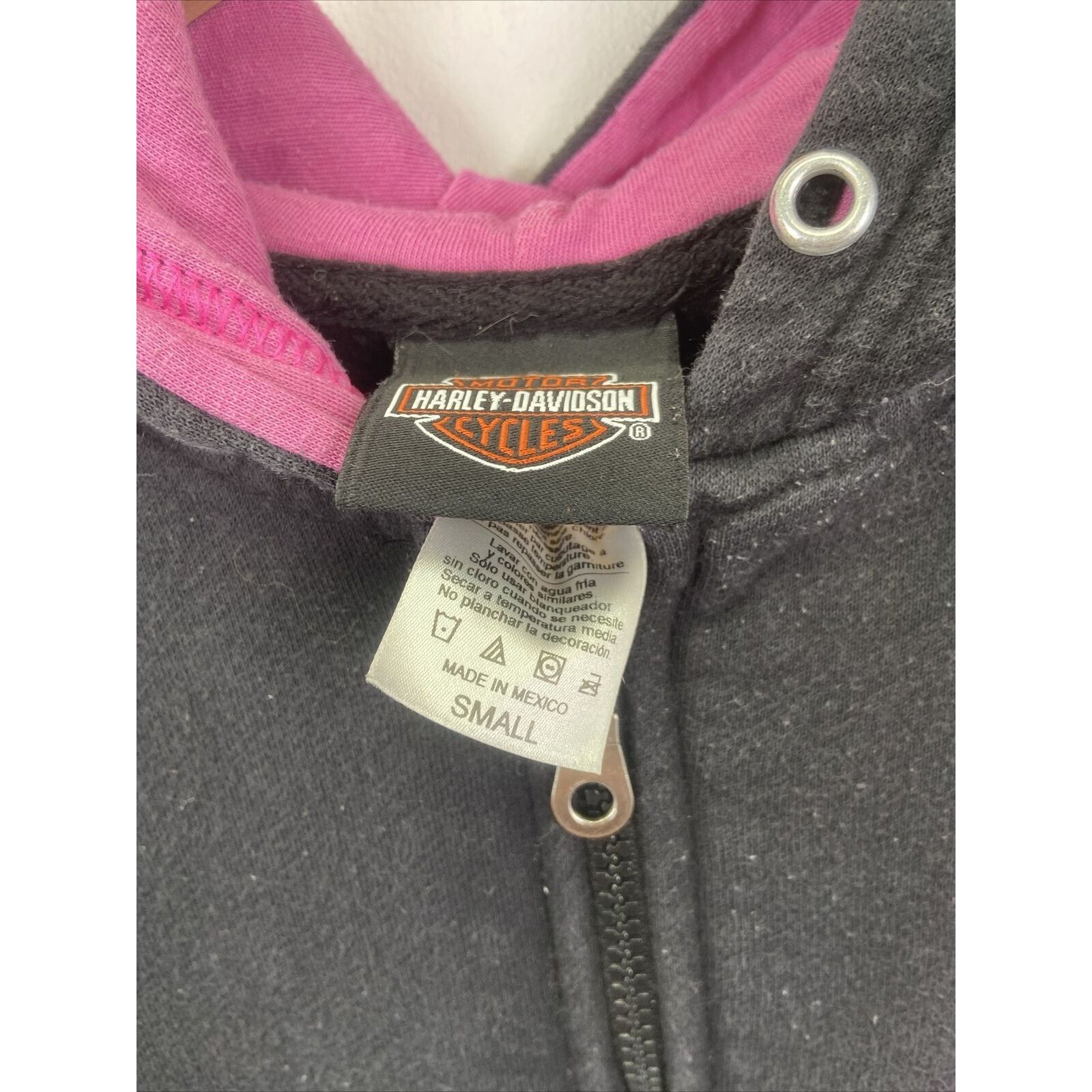Harley Davidson Harley Davidson Black & Pink 2016 Women’s Sweater Size Small Size S / US 4 / IT 40 - 4 Thumbnail