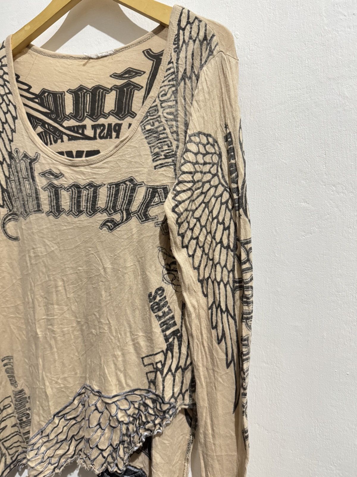 Hysteric Glamour × If Six Was Nine × Le Grande Bleu (L.G.B.) 2000s unbalance ifsixwasnine lgb style long sleeve Size US M / EU 48-50 / 2 - 6 Thumbnail
