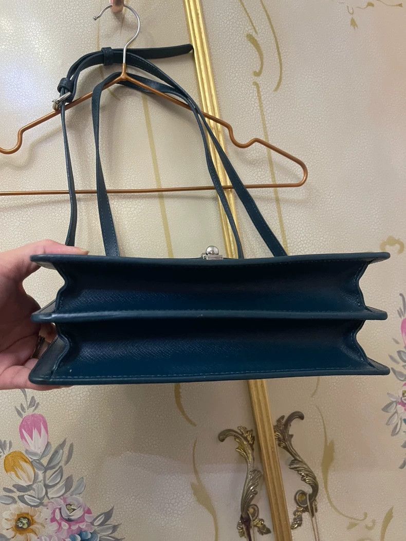 Vivienne Westwood Vivienne Westwood size os Peacock blue leather bag shoulder Size ONE SIZE - 4 Thumbnail