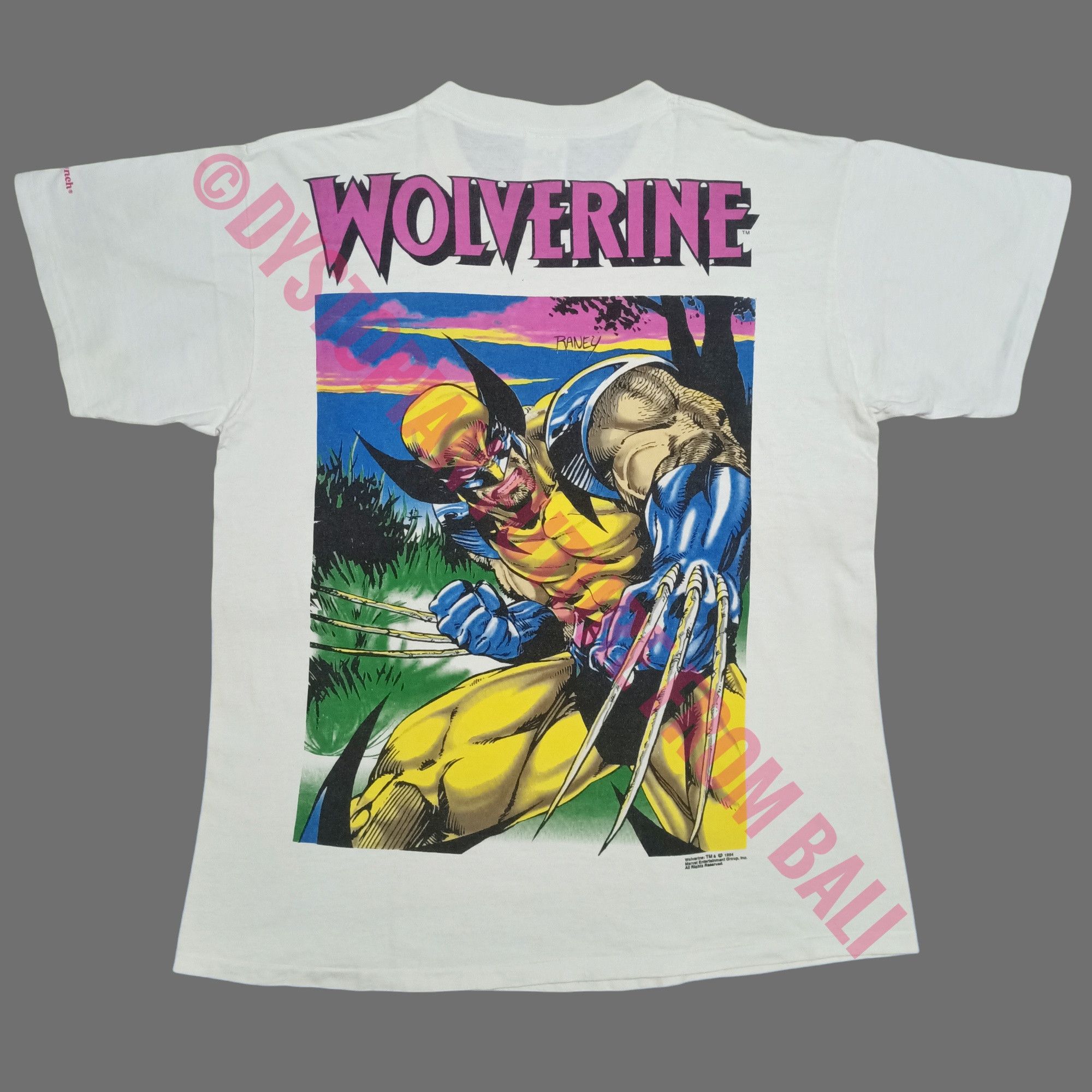 Wolverine Vtg 94 Marvel Comics X-Men Wolverine Franklin Crunch n Munch Size US XL / EU 56 / 4 - 1 Thumbnail
