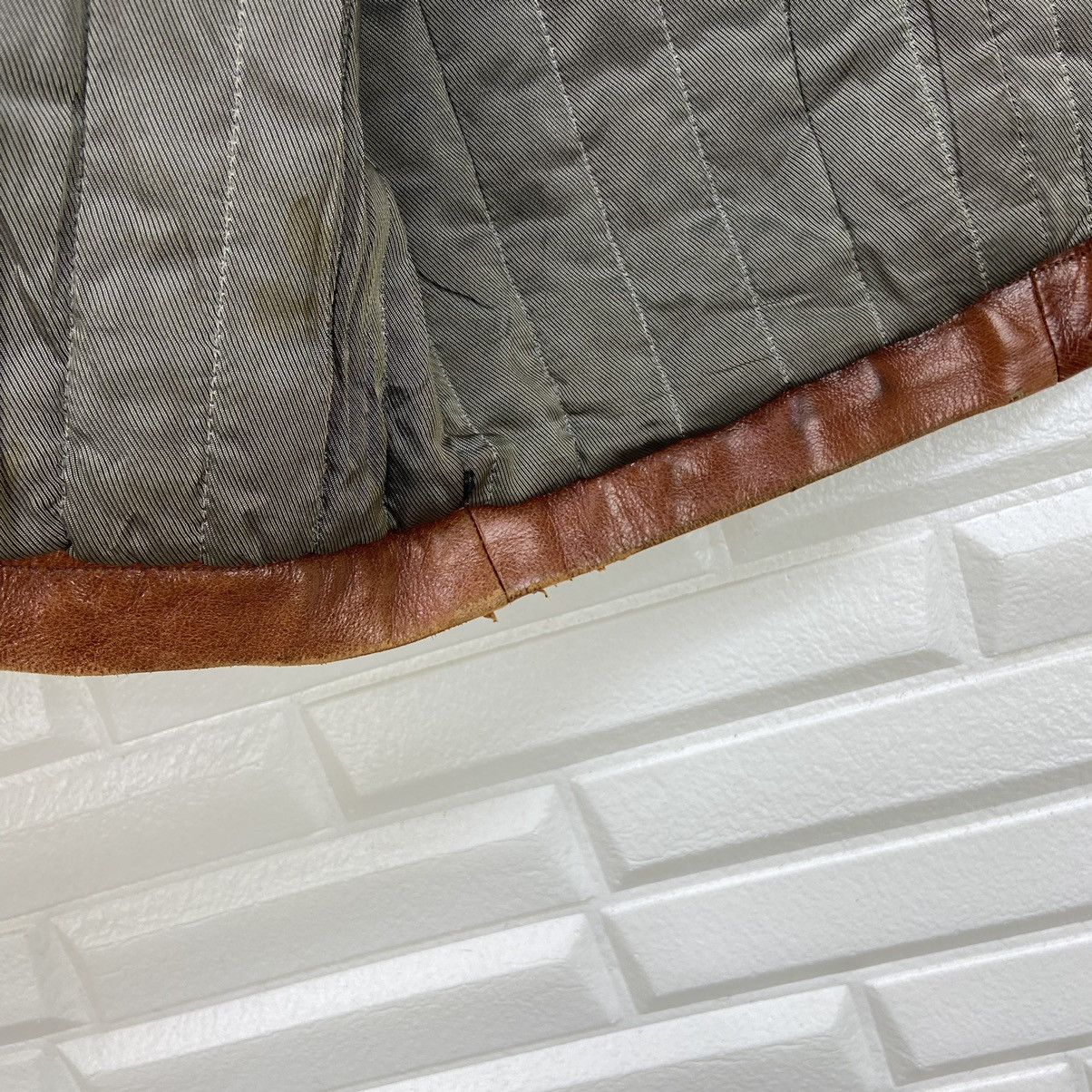 Japanese Brand Vtg Antelope Makigami Tokyo Original Leather Buckle Back Size US M / EU 48-50 / 2 - 19 Thumbnail