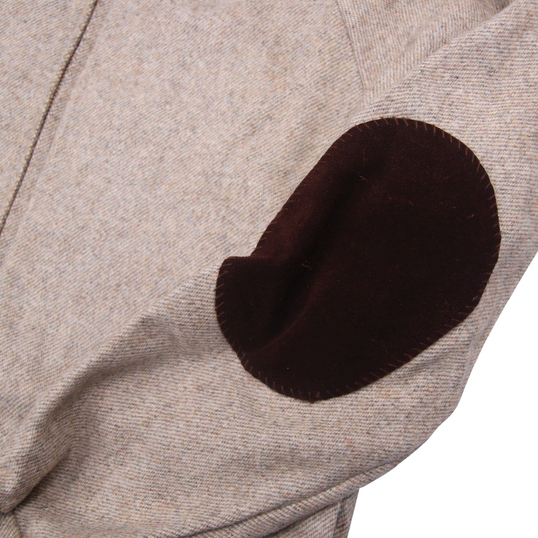 Vintage VINTAGE Brandless Mens Shirt Jacket Wool Gray M 21"x26" Talon Zipper Mens Size US M / EU 48-50 / 2 - 4 Thumbnail