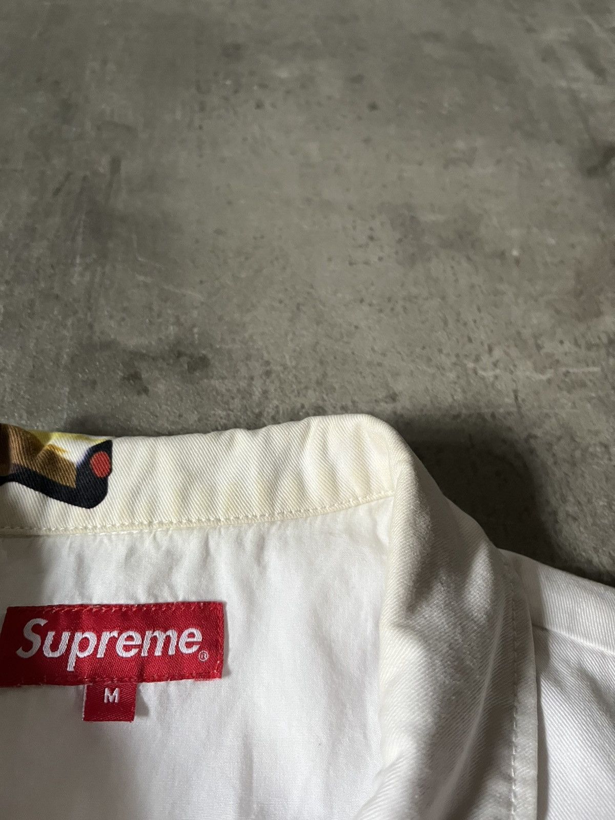 Supreme Supreme Mendini Work Jacket Gun SS16 white Size US M / EU 48-50 / 2 - 14 Thumbnail
