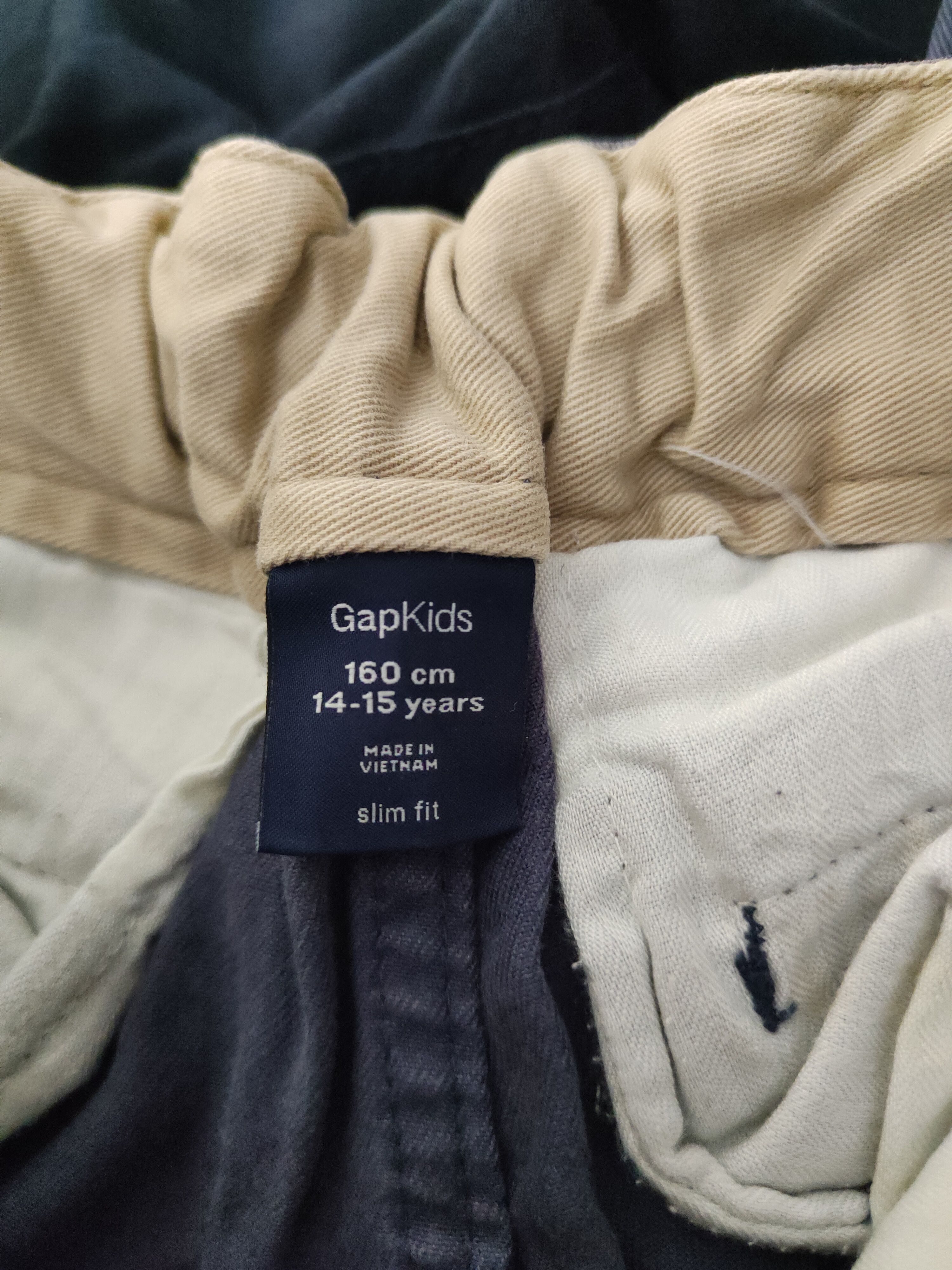 Gap DL Gapkids Blue Multipocket Tactical Cargo Pants #1127 Size US 26 / EU 42 - 13 Thumbnail