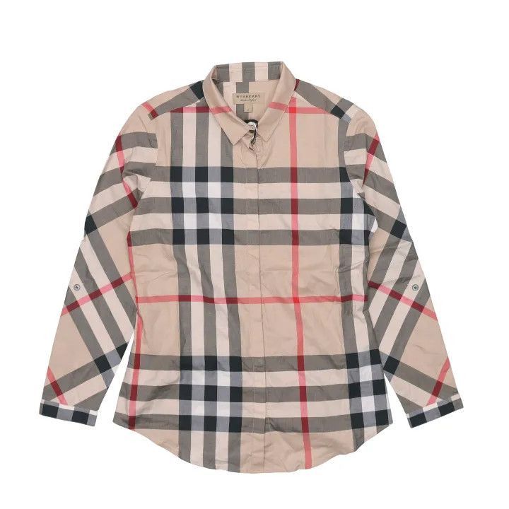 Burberry Burberry Burberry Checkered Long Sleeve Shirt-2507 Size US S / EU 44-46 / 1 - 1 Thumbnail