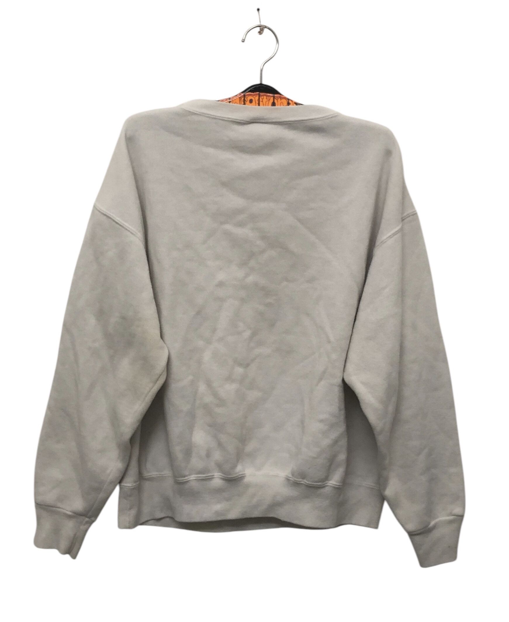 Nike × Vintage Vintage 90s Nike Gray Tag Sweatshirt Size US M / EU 48-50 / 2 - 2 Thumbnail
