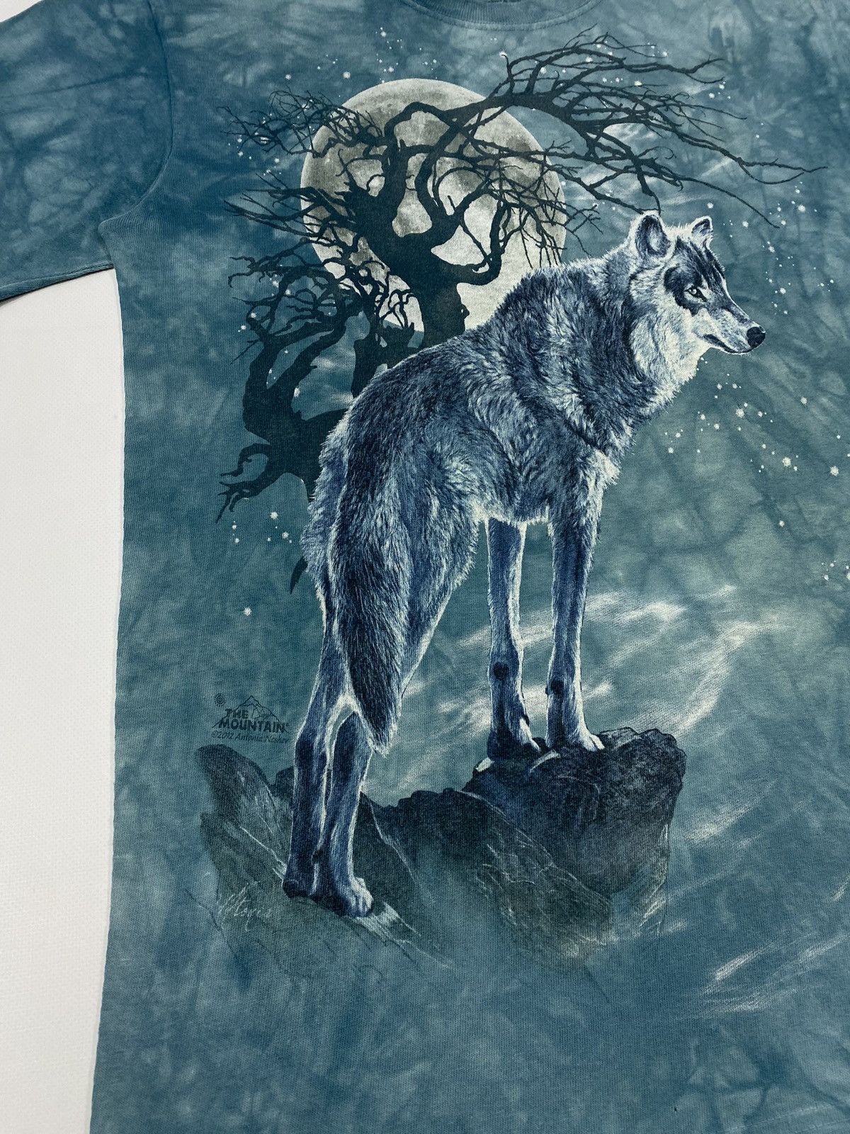 The Mountain 🔥LASTDROP🔥 The Mountain Lone Wolf Moon Tie Dye T-shirt 2012 Size US S / EU 44-46 / 1 - 6 Thumbnail