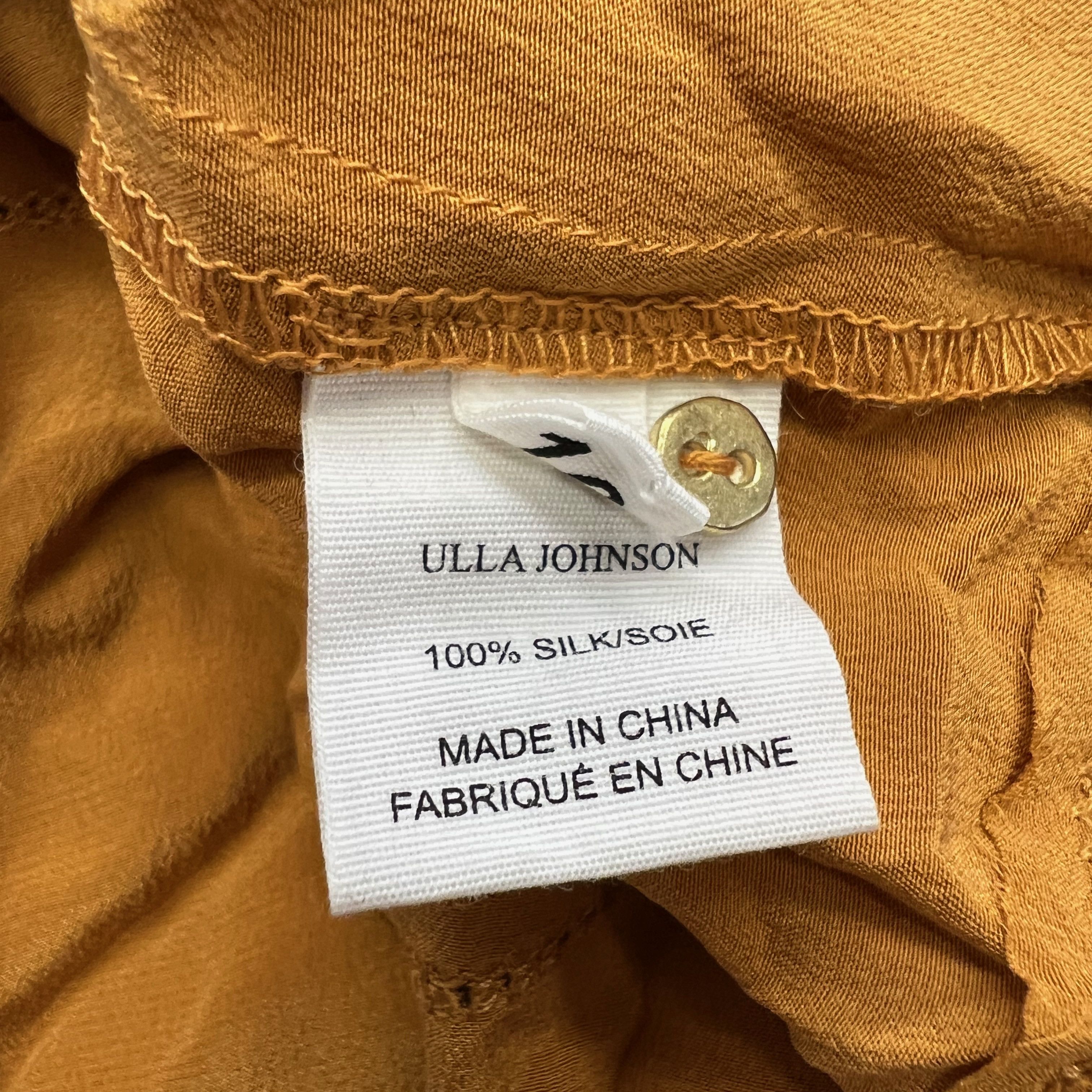 Ulla Johnson NEW Ulla Johnson Silk Chiffon Ruffle Pleated Size L / US 10 / IT 46 - 3 Thumbnail