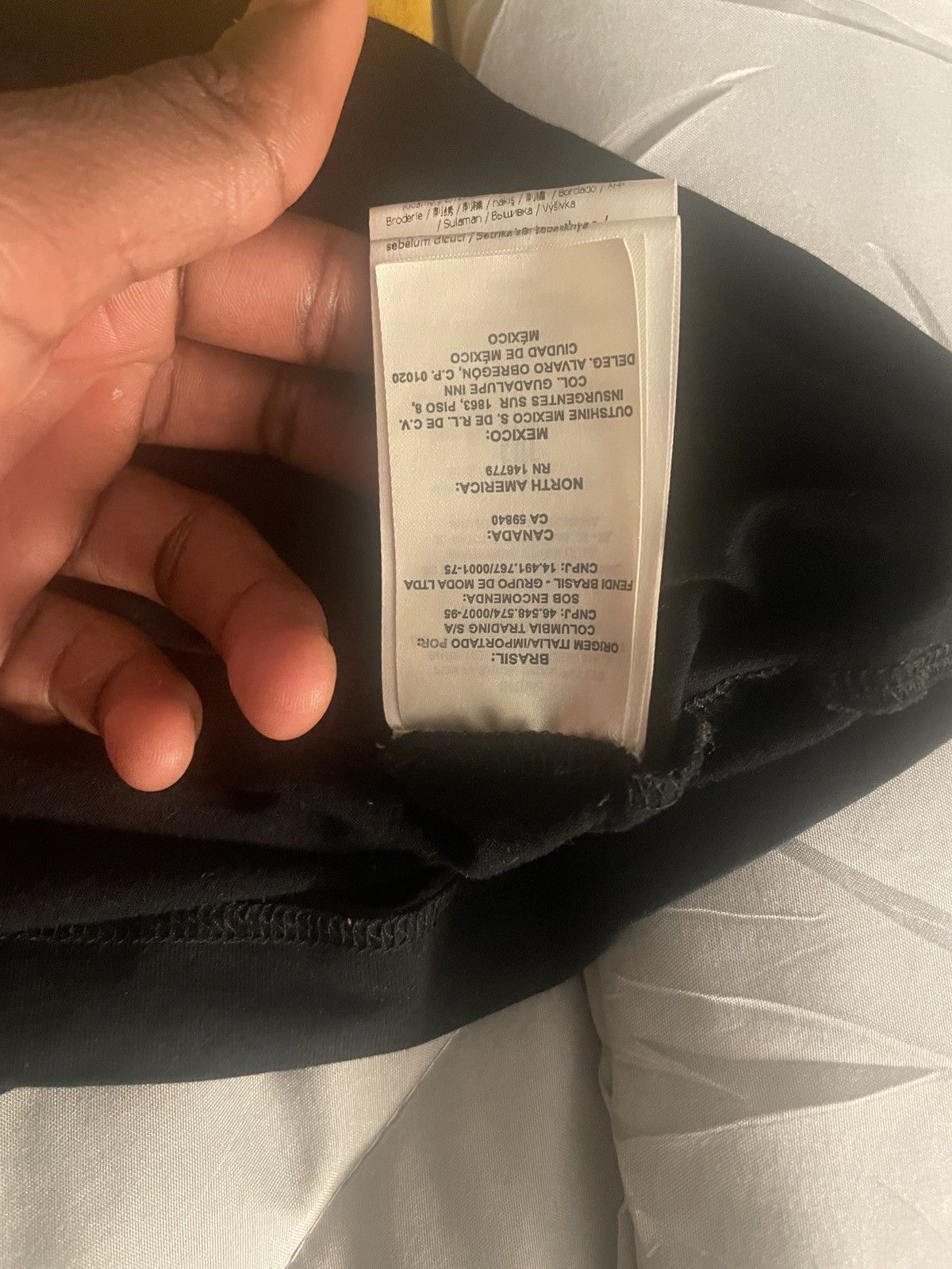 Fendi Fendi tee Size US S / EU 44-46 / 1 - 7 Thumbnail