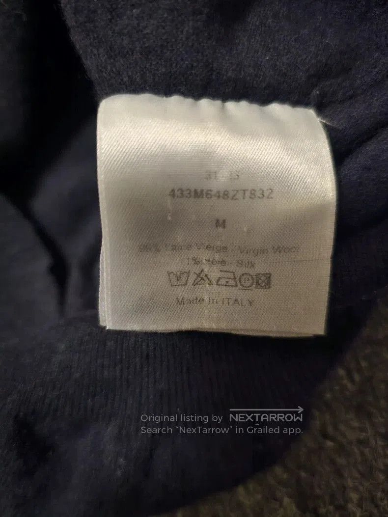 Dior Dior Wool Knit Sweater with Stripe. Size US M / EU 48-50 / 2 - 5 Thumbnail