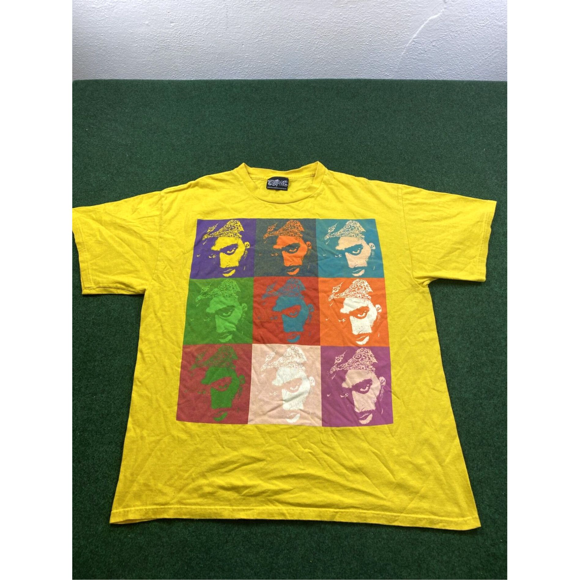Vintage Vintage 2006 Tupac T Shirt 2 Pac Rap Tee Big Print Mens XL Rare Band Hip Hop Size US XL / EU 56 / 4 - 3 Thumbnail