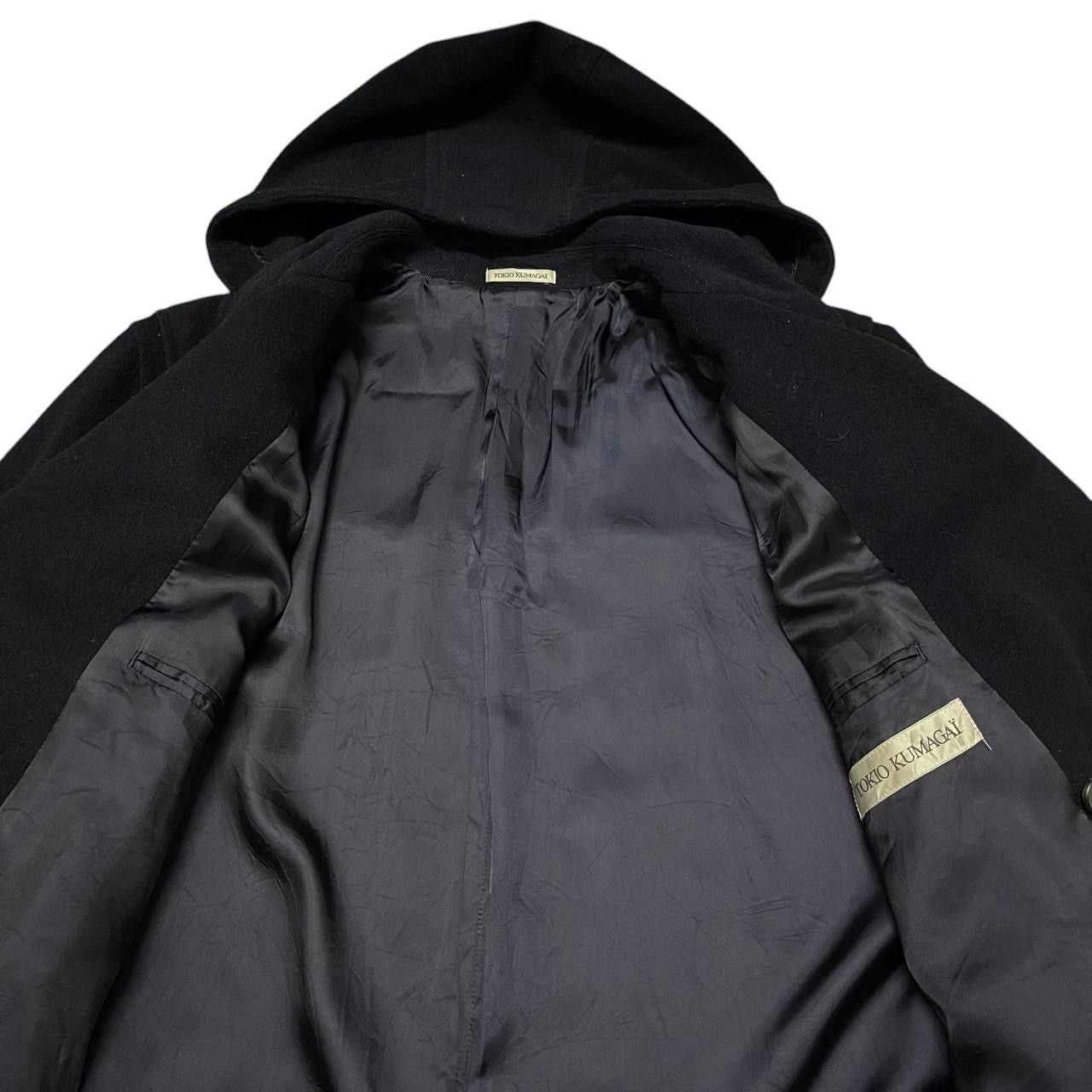 Tokio Kumagai Vintage Tokio Kumagai Wool Double Breasted Long Coat Size US M / EU 48-50 / 2 - 7 Thumbnail