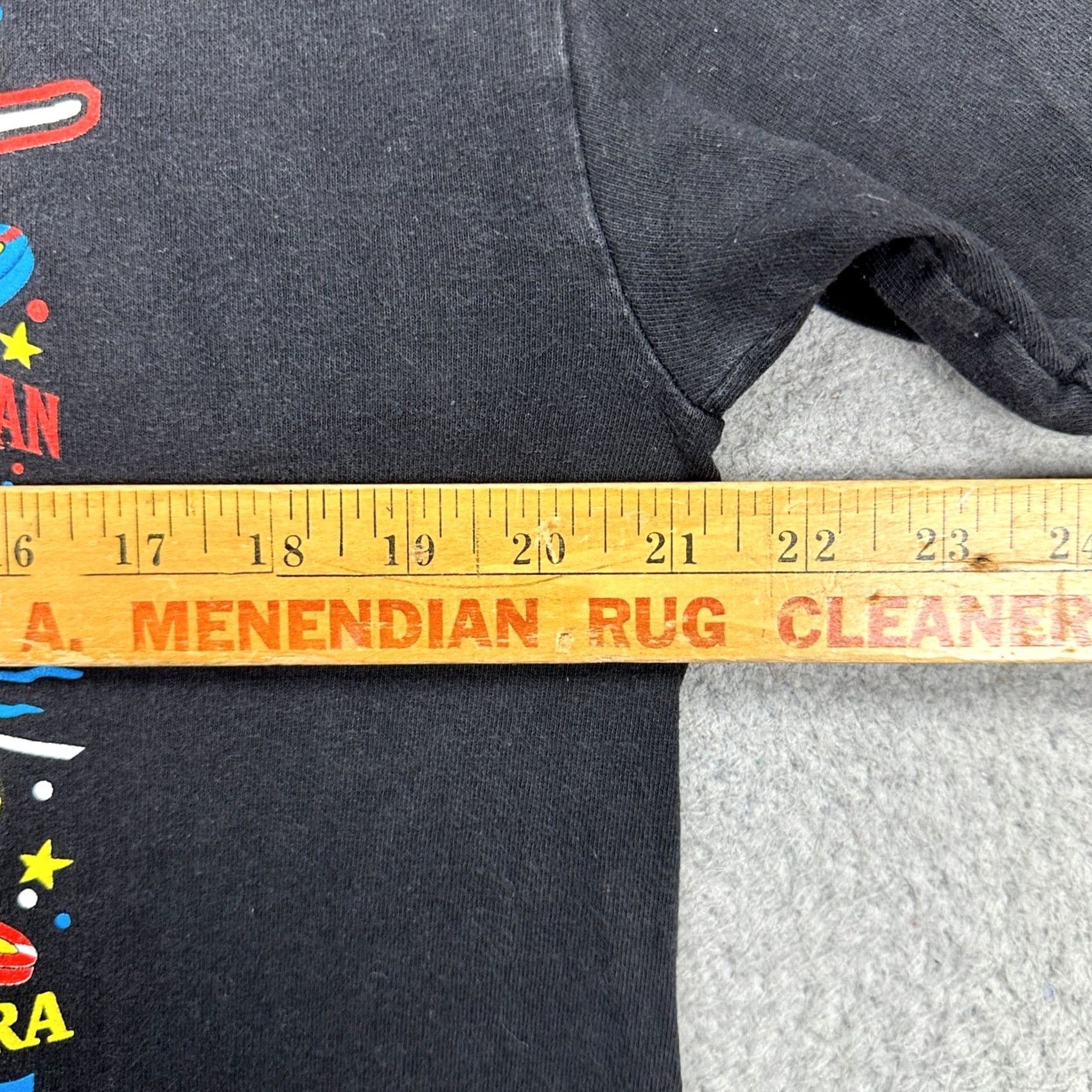 Tultex VINTAGE Tultex Las Vegas T-Shirt Tee Mens Large Black Graphic Preshrunk Crewneck Size US L / EU 52-54 / 3 - 6 Thumbnail