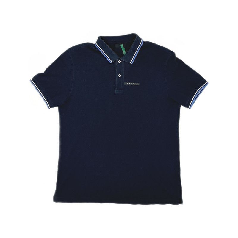 Prada Prada Logo Print Polo Shirt for Men-2506 Size US XL / EU 56 / 4 - 7 Thumbnail