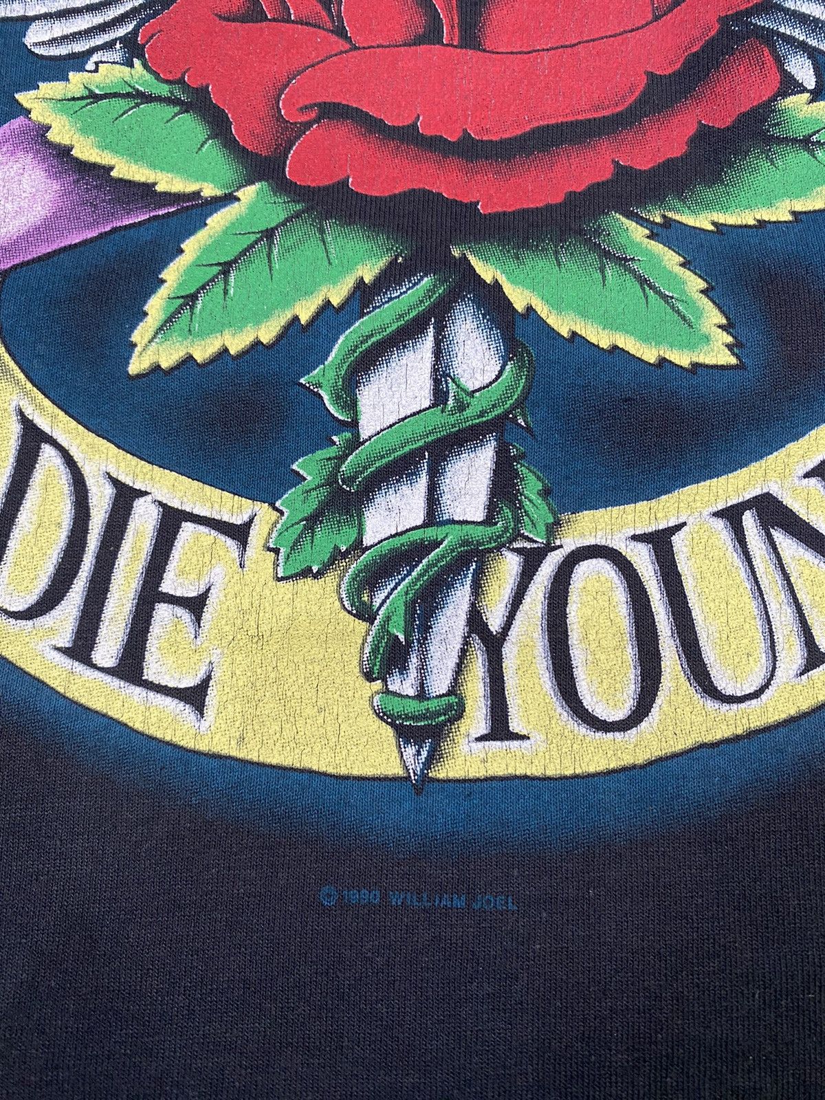 Band Tees 💥VINTAGE BILLY JOEL singer / songwriter pop rock tee shirt Size US XL / EU 56 / 4 - 7 Thumbnail