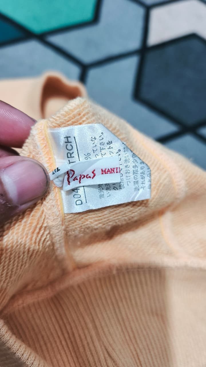 Japanese Brand Papas Sport SweatShirt Size US M / EU 48-50 / 2 - 6 Thumbnail