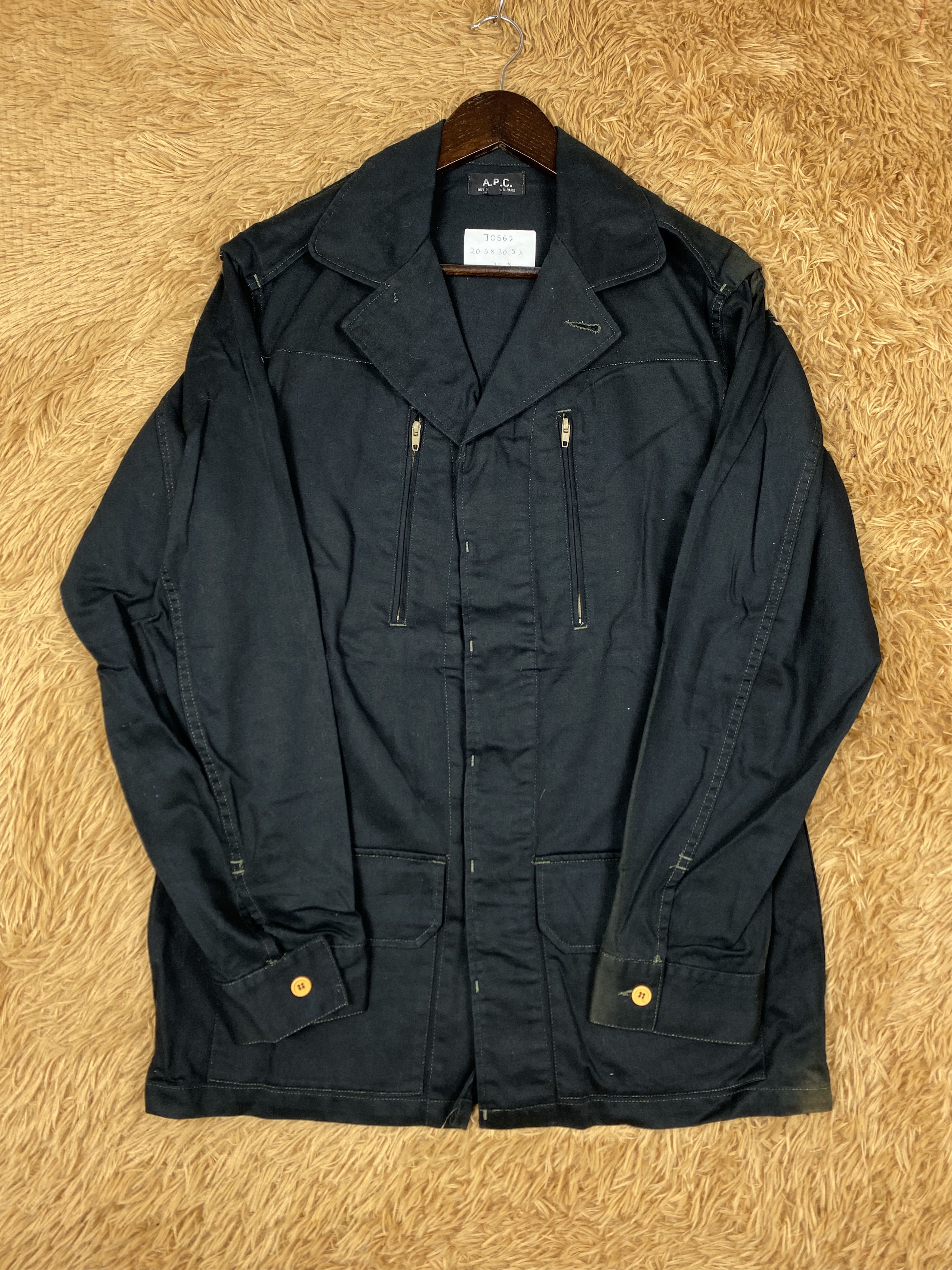 A.P.C. Vintage A.P.C. Button Up Jacket DJ0562 Size US S / EU 44-46 / 1 - 5 Thumbnail