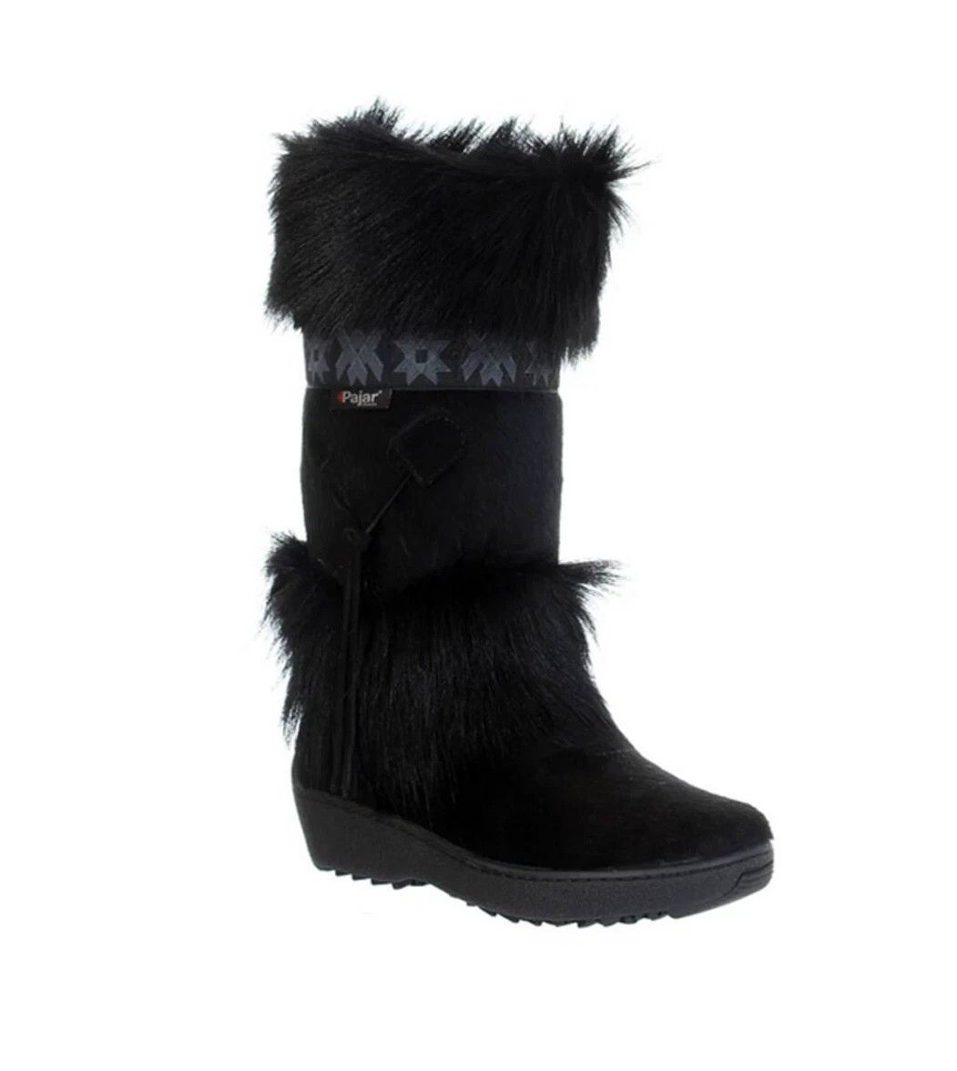 Pajar Pajar Laura Winter Boots Size 38 US 7.5 Womens Black $495 Size US 7.5 / IT 37.5 - 12 Thumbnail