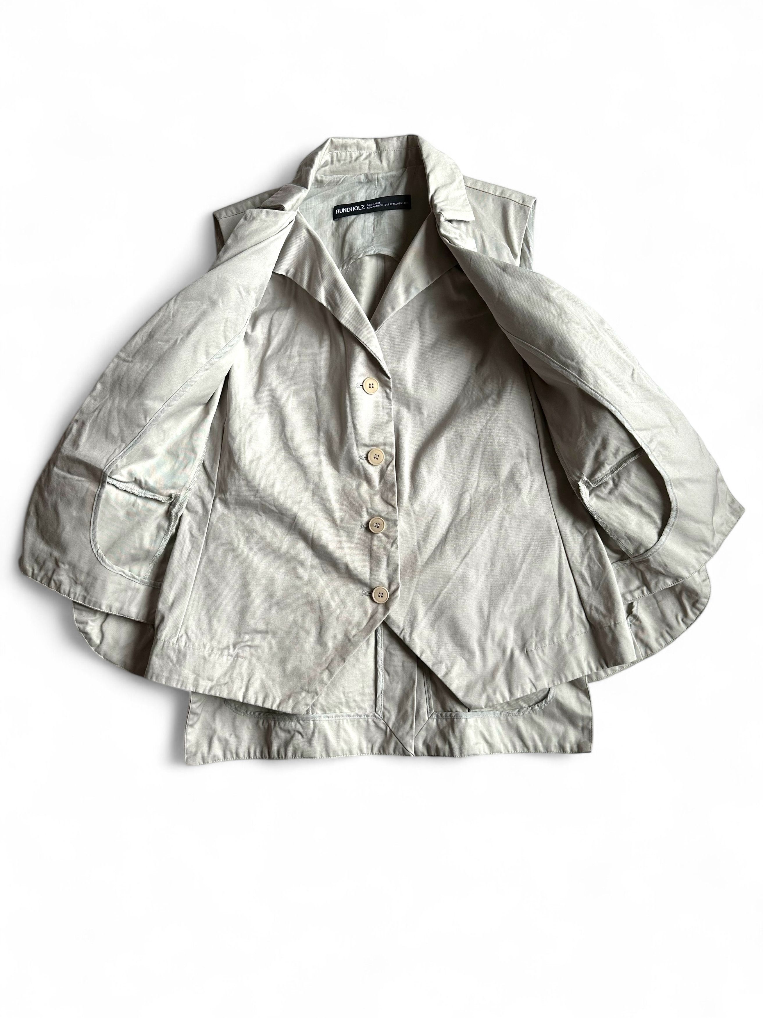 Rundholz Rundholz Layered Deconstructed Vest Size L / US 10 / IT 46 - 2 Thumbnail