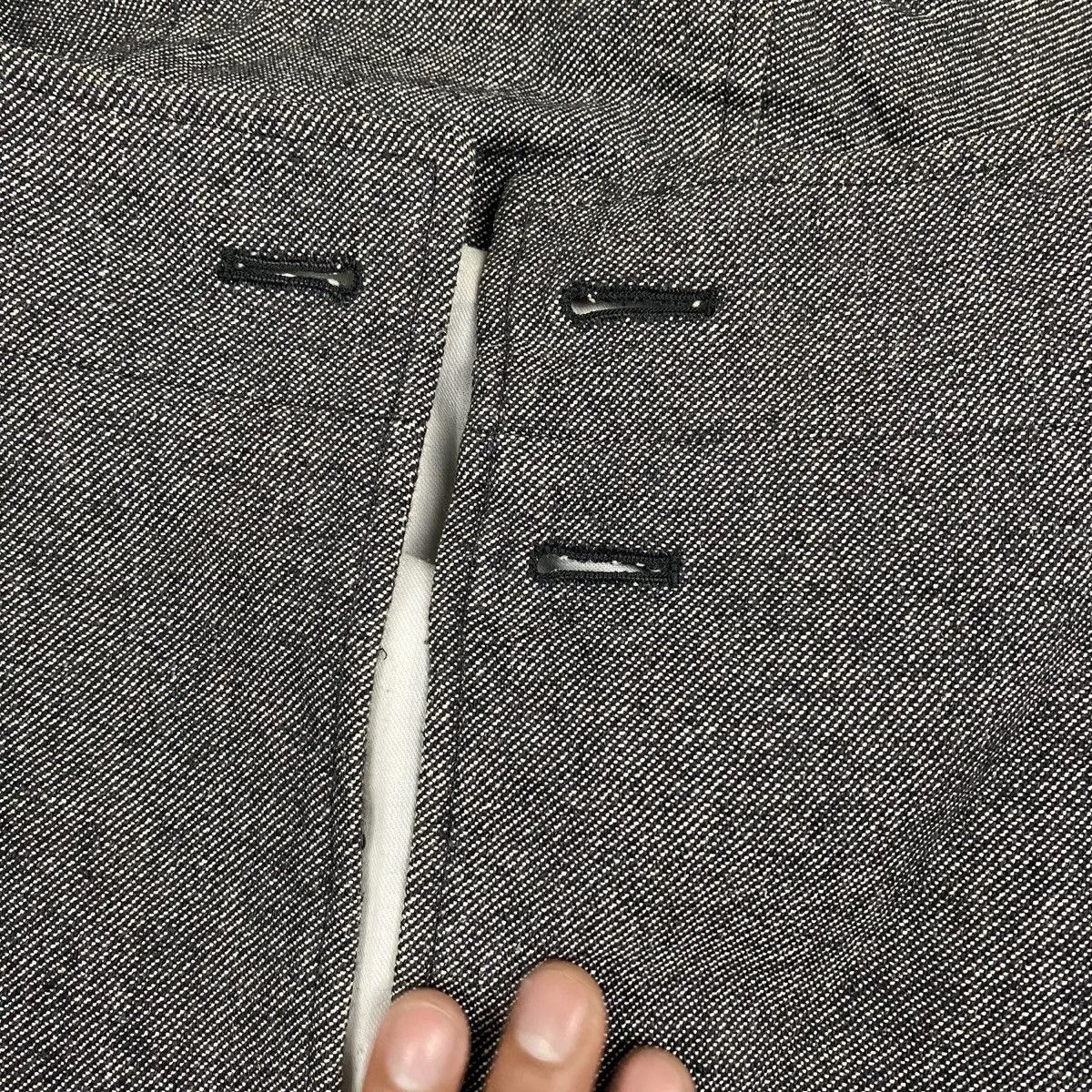 Japanese Brand Ined Wool Jacket By Yohji Yamamoto Size US S / EU 44-46 / 1 - 5 Thumbnail