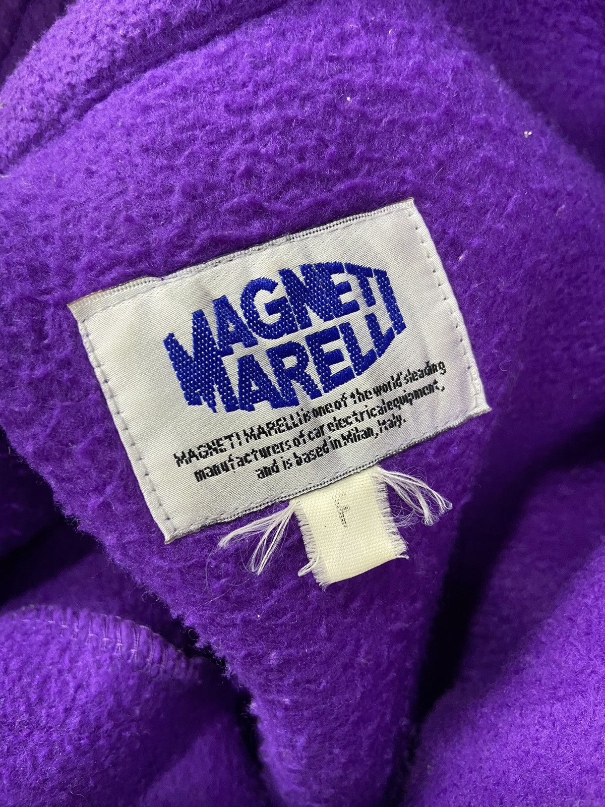 Ferrari × Vintage Vintage 90s Magneti Marelli Ferrari Racing Fleece Size US L / EU 52-54 / 3 - 9 Thumbnail