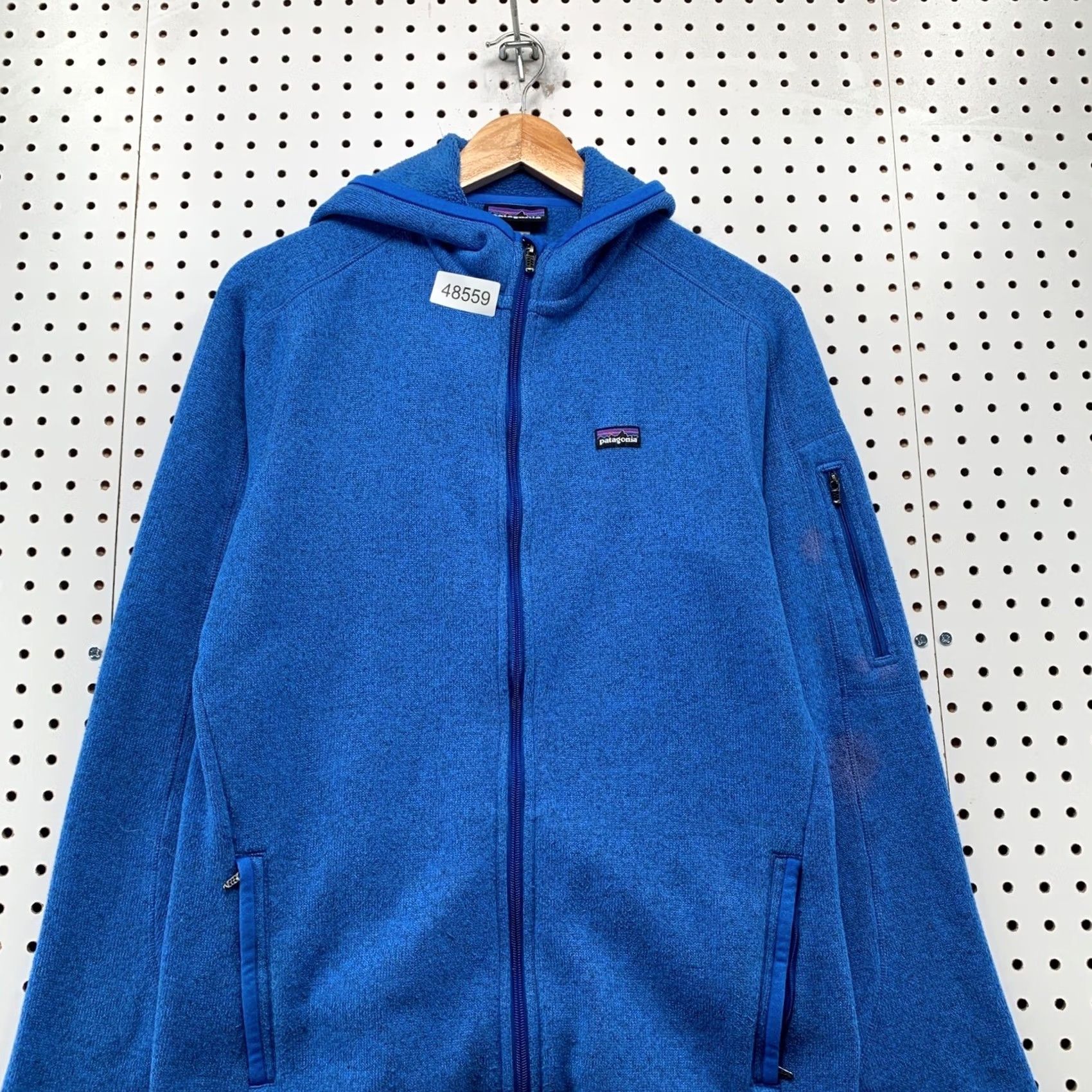 Patagonia Patagonia Better Sweater Hoodie Womens L Blue Full Zip Fleece Jacket Size L / US 10 / IT 46 - 4 Thumbnail