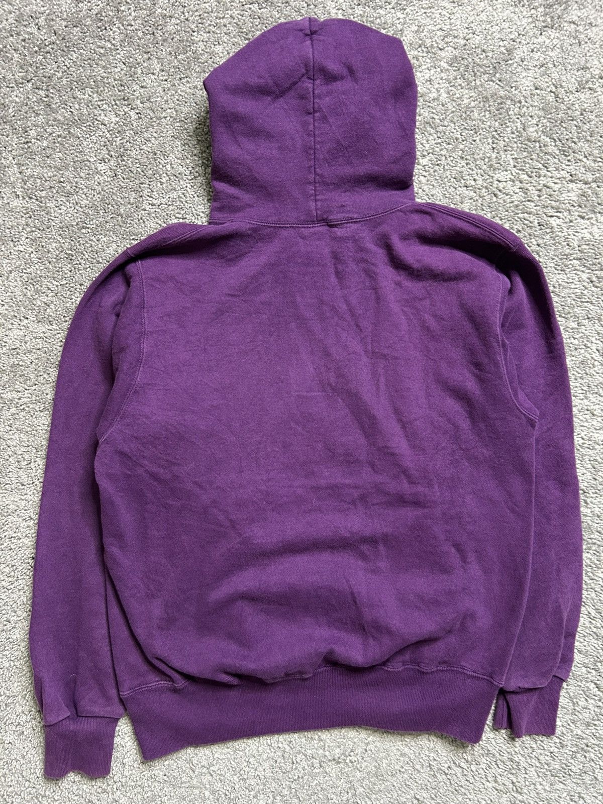 Champion Vintage 90s Champion Sweatshirt Hoodie Purple Spellout USA Size US M / EU 48-50 / 2 - 7 Thumbnail