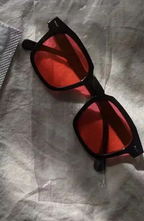 Electric Visual Red Lense Black Frame Sunglasses Size ONE SIZE - 4 Thumbnail