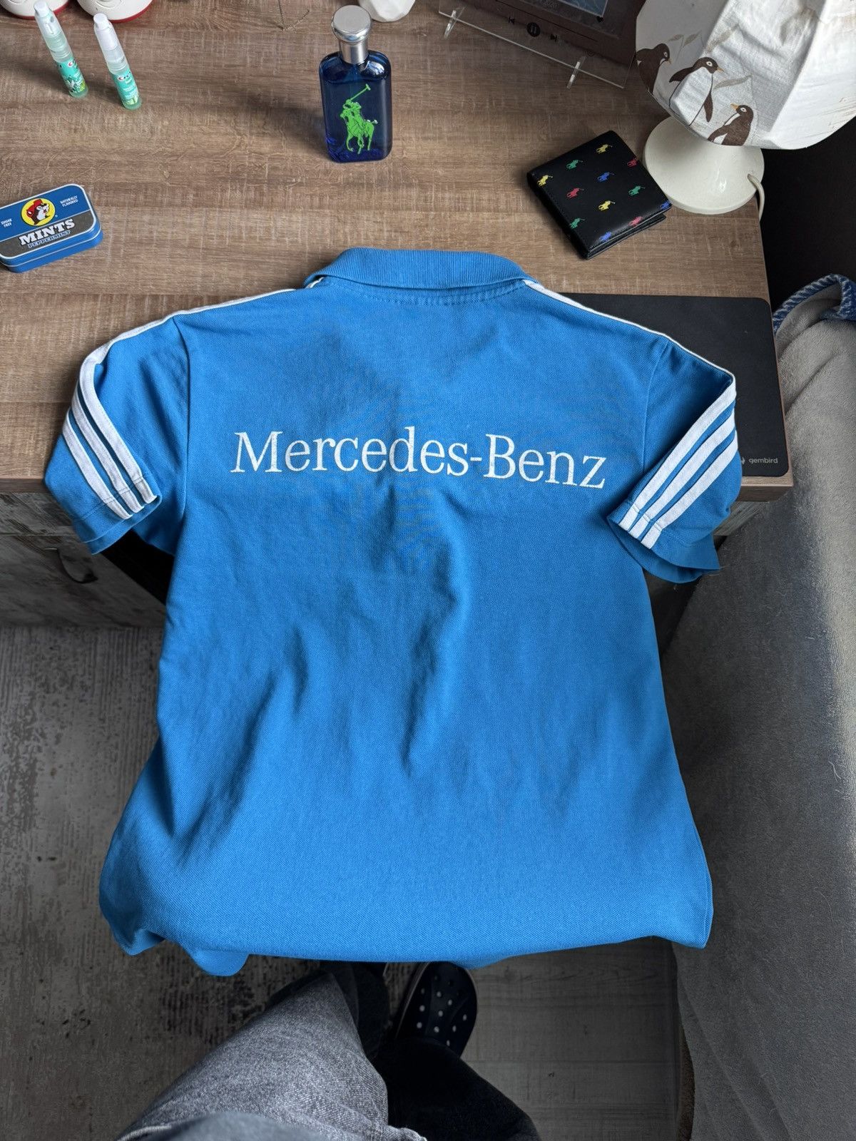 Adidas × Mercedes-Benz 🥶 Adidas Mercedes Benz Jersey 🥶 Size US M / EU 48-50 / 2 - 6 Thumbnail