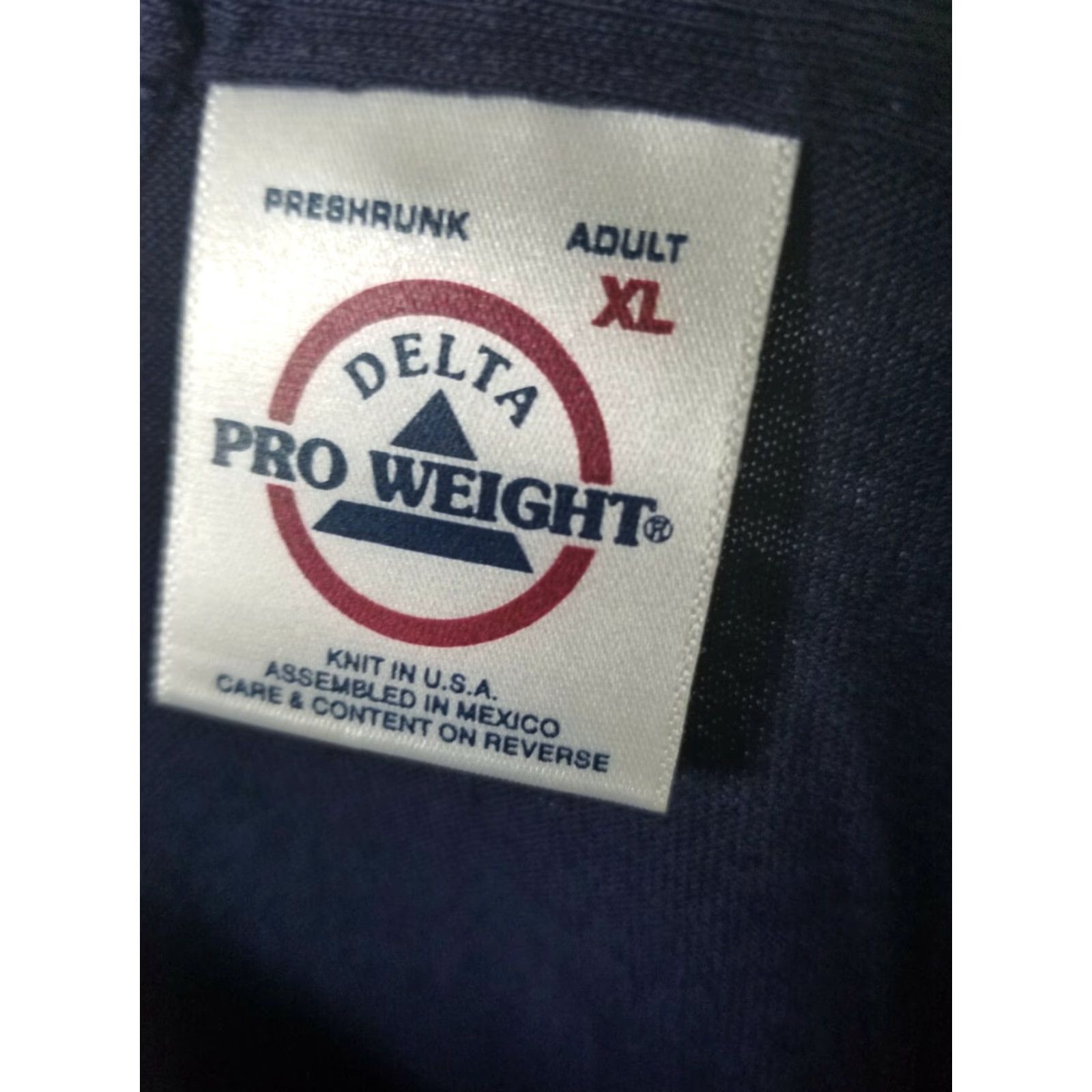 Delta VINTAGE Ground Zero New York City NYC Memorial T Shirt Mens XL September 11, 2001 Blue Crew Neck Embroidered Size US XL / EU 56 / 4 - 3 Thumbnail