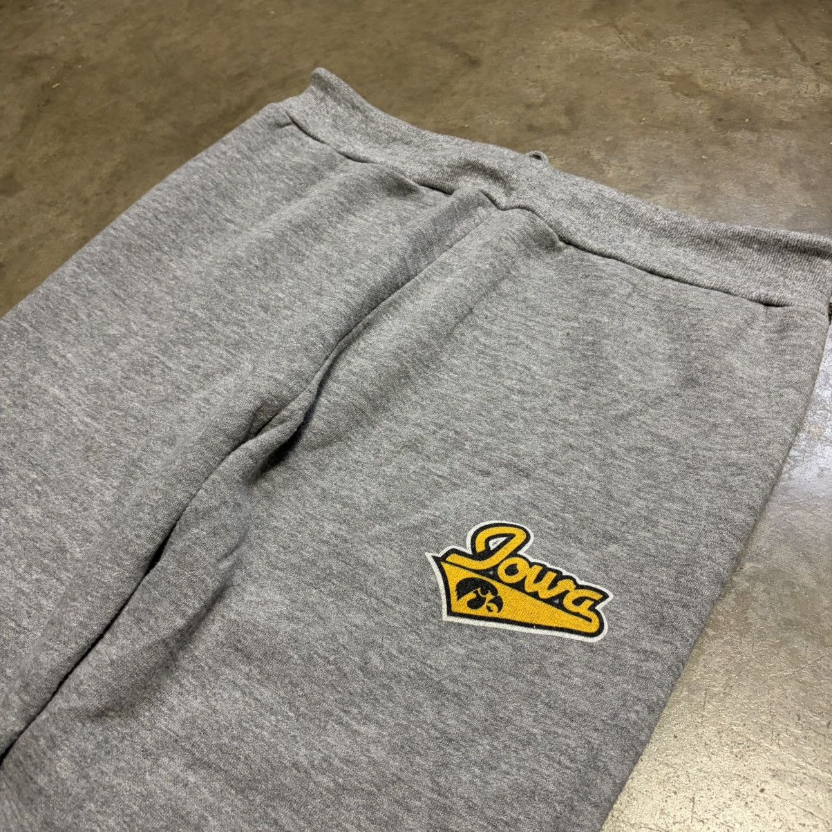 Vintage Vintage 70s Iowa Hawkeyes Jogger Sweatpants Sportswear USA Size US 31 - 5 Thumbnail