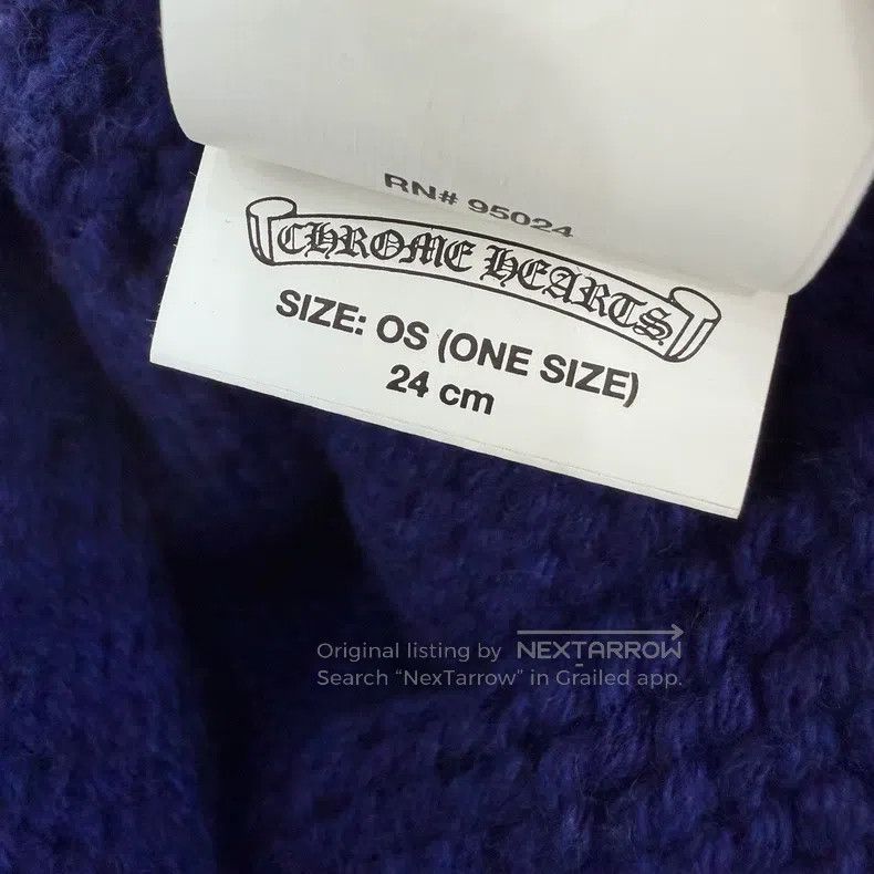 Chrome Hearts CHROME HEARTS Size OS Star skin blue cold hat Size ONE SIZE - 5 Thumbnail