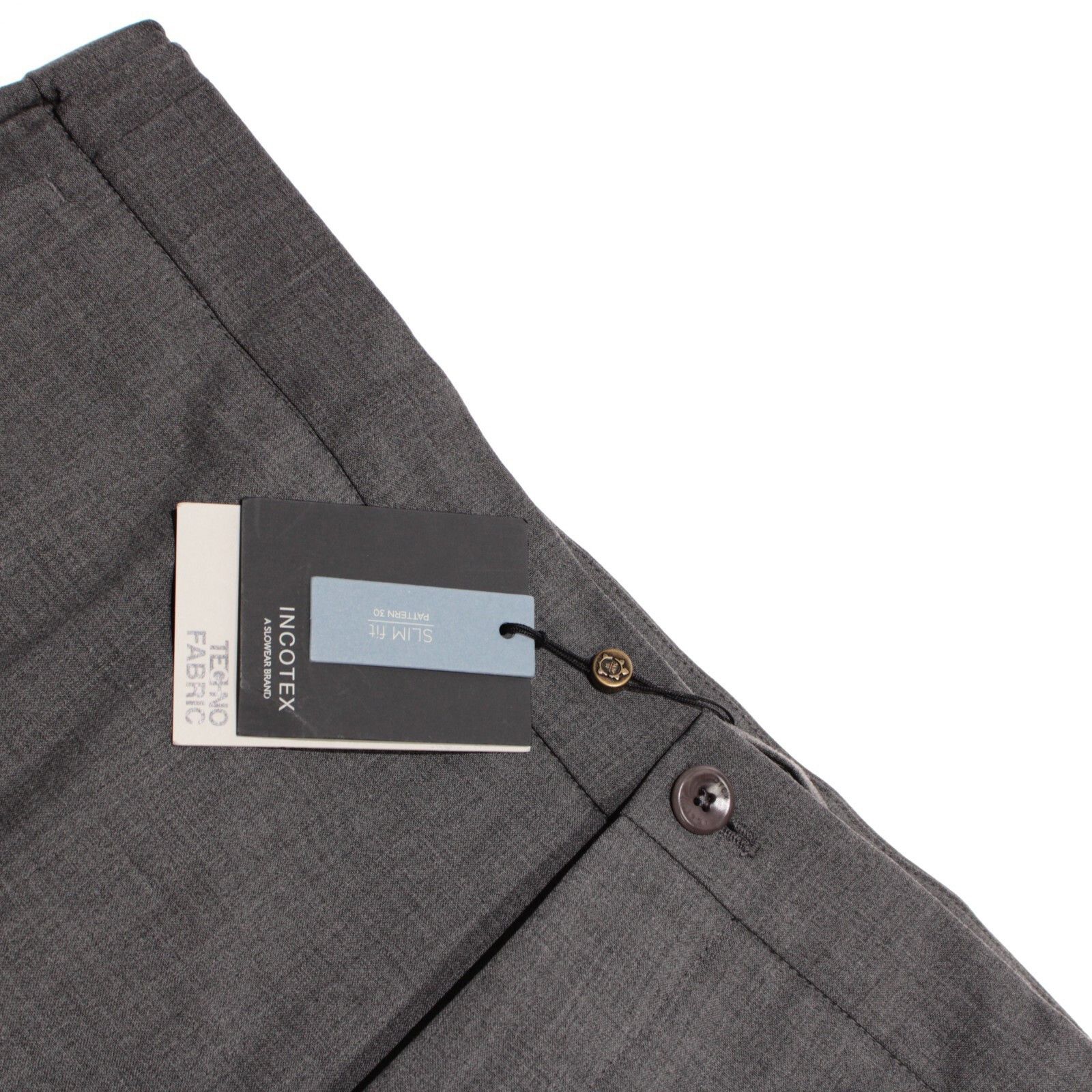 Incotex INCOTEX New with tags Chino Size 38 US In Gray Size US 38 / EU 54 - 1 Thumbnail
