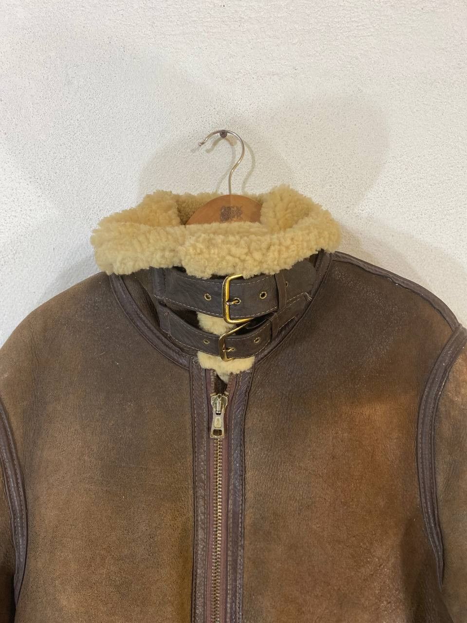 Vintage vintage runway by tanko flight production sheep skin jacket Size US L / EU 52-54 / 3 - 2 Thumbnail