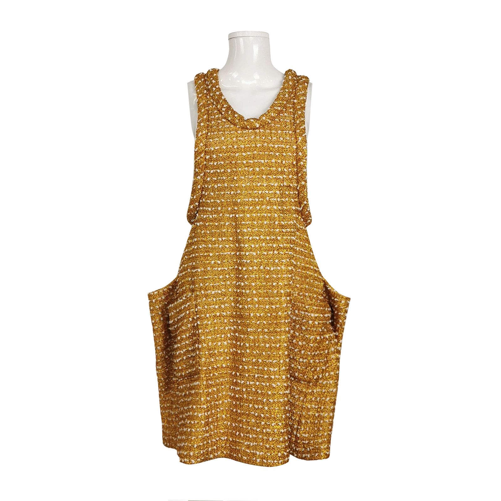 Louis Vuitton Louis Vuitton Metallic Tweed Mini Dress Size 32 Size XXS / US 00 / IT 34 - 1 Thumbnail