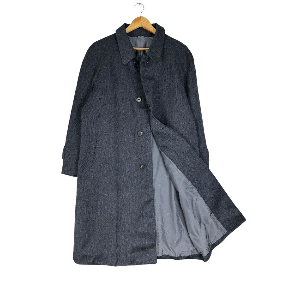 Christian Dior Monsieur ☀️CHRISTIAN DIOR MONSIEUR HERRINGBONE OVERCOAT JACKET Size US M / EU 48-50 / 2 - 6 Thumbnail